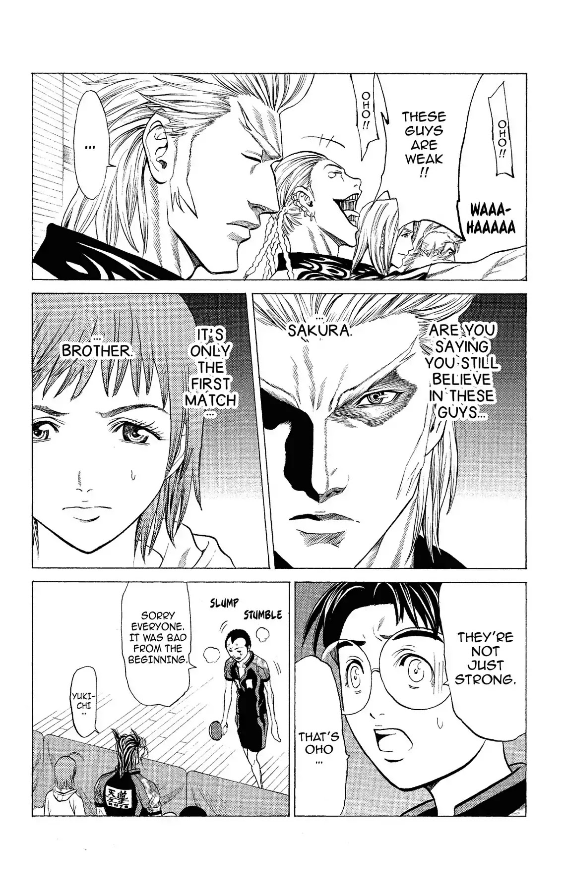 Takkyuu Dash!! Chapter 49 page 36 - Chapter 49: VOL.13 DASH #49: OHO'S WALL