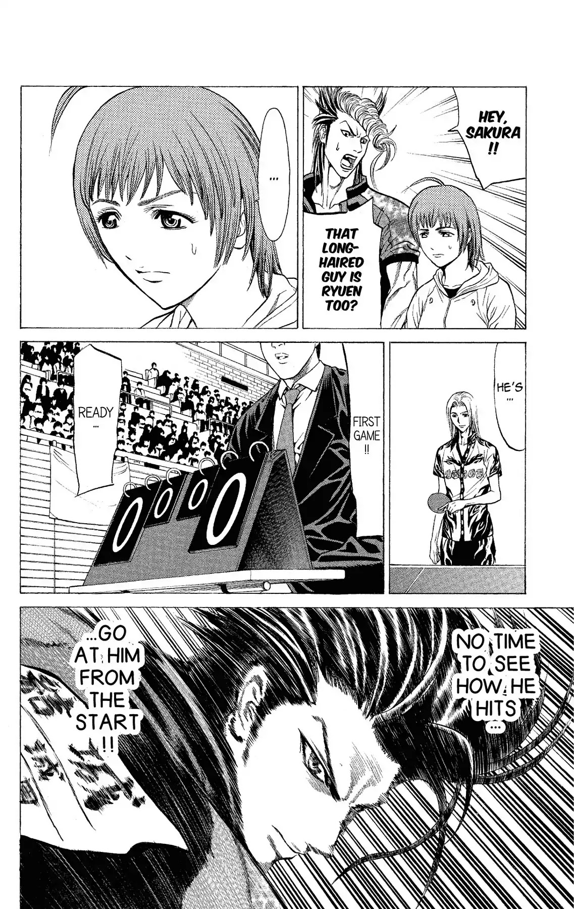 Takkyuu Dash!! Chapter 49 page 38 - Chapter 49: VOL.13 DASH #49: OHO'S WALL