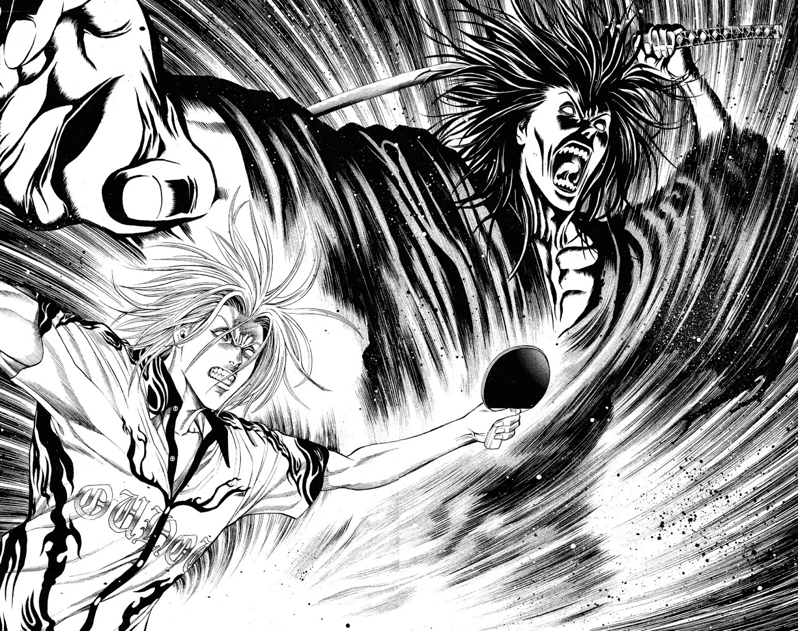 Takkyuu Dash!! Chapter 51 page 16 - Chapter 51: VOL.13 DASH #51: OHO-STYLE PING-PONG