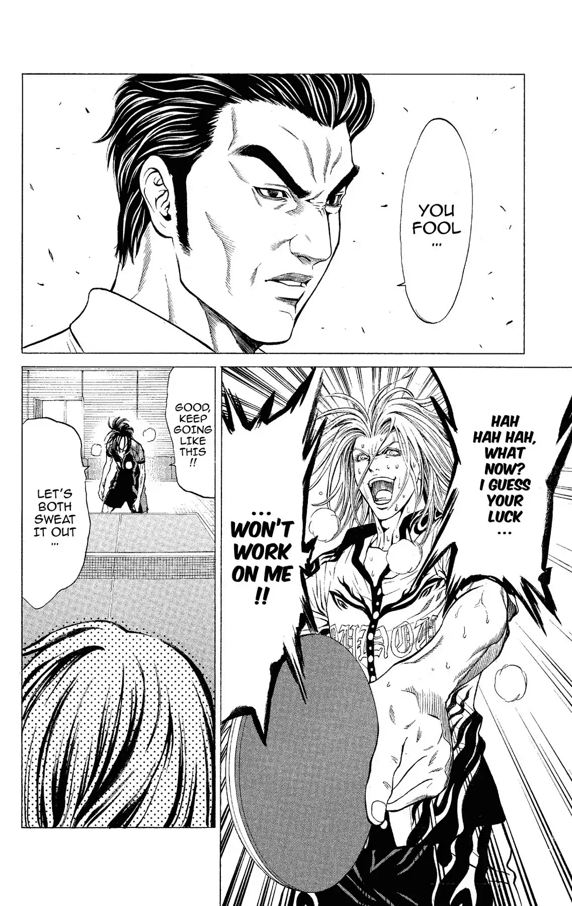 Takkyuu Dash!! Chapter 51 page 23 - Chapter 51: VOL.13 DASH #51: OHO-STYLE PING-PONG