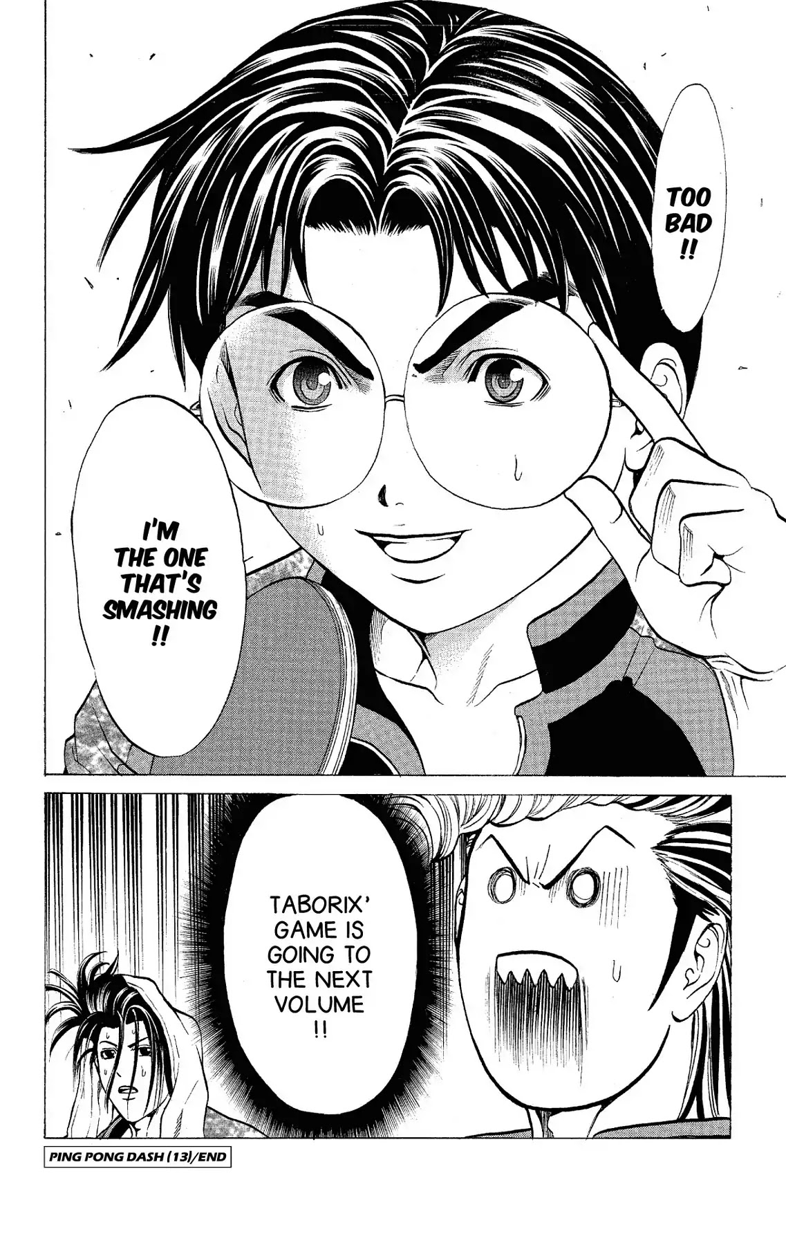 Takkyuu Dash!! Chapter 51 page 47 - Chapter 51: VOL.13 DASH #51: OHO-STYLE PING-PONG