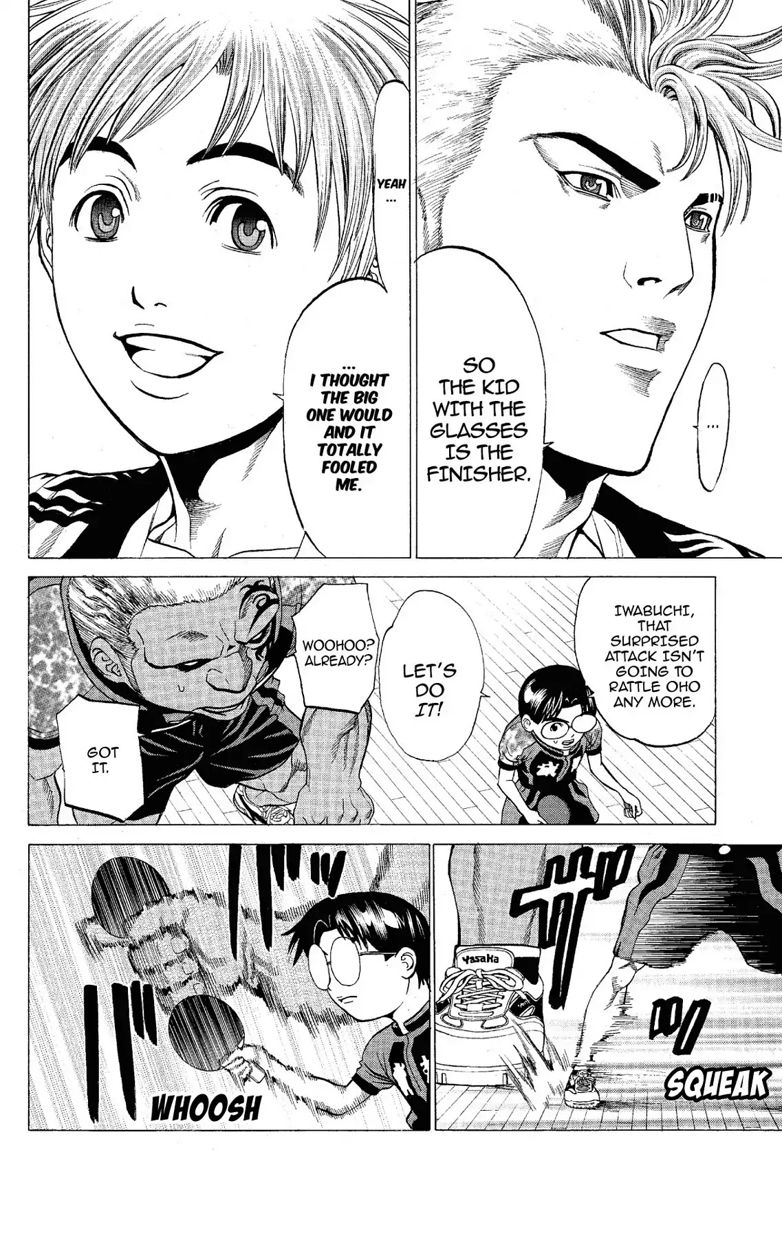 Takkyuu Dash!! Chapter 52 page 12 - Chapter 52: VOL.14 DASH #52: TABORI'S FIGHT