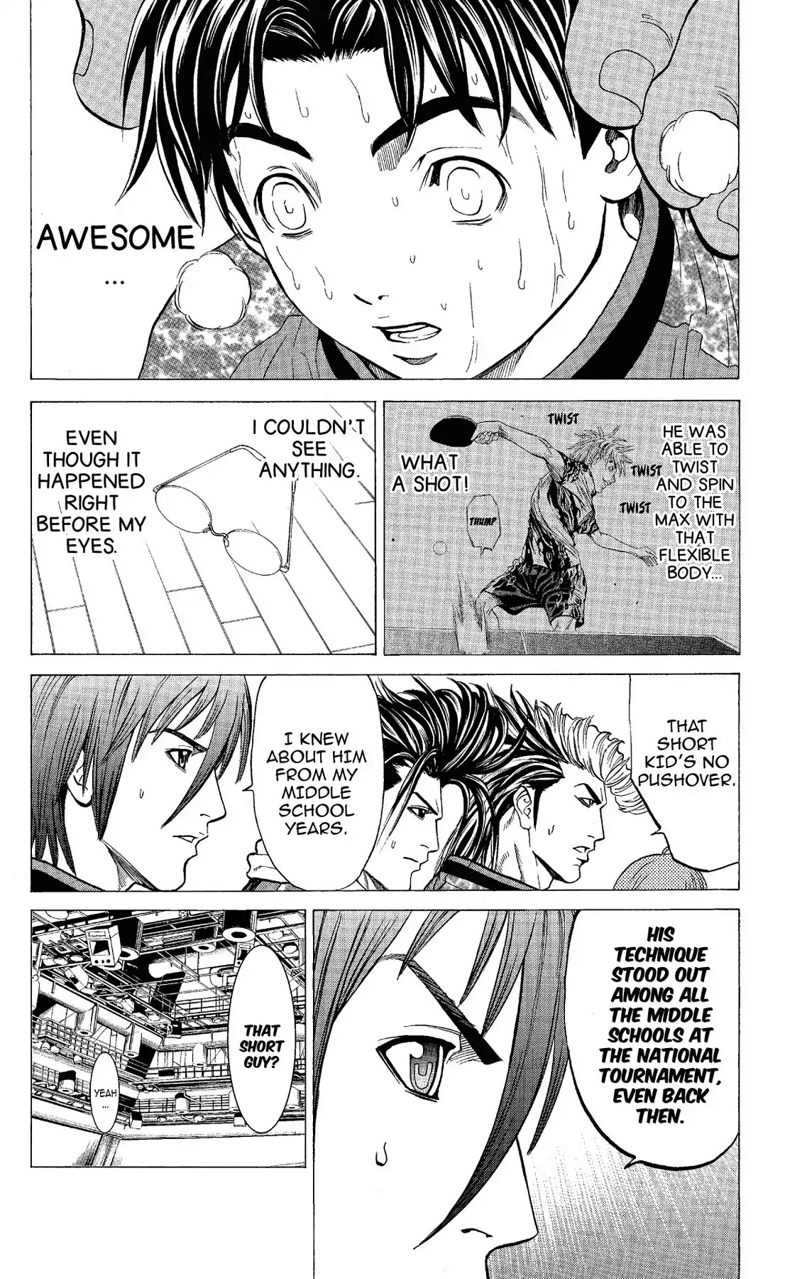 Takkyuu Dash!! Chapter 52 page 34 - Chapter 52: VOL.14 DASH #52: TABORI'S FIGHT