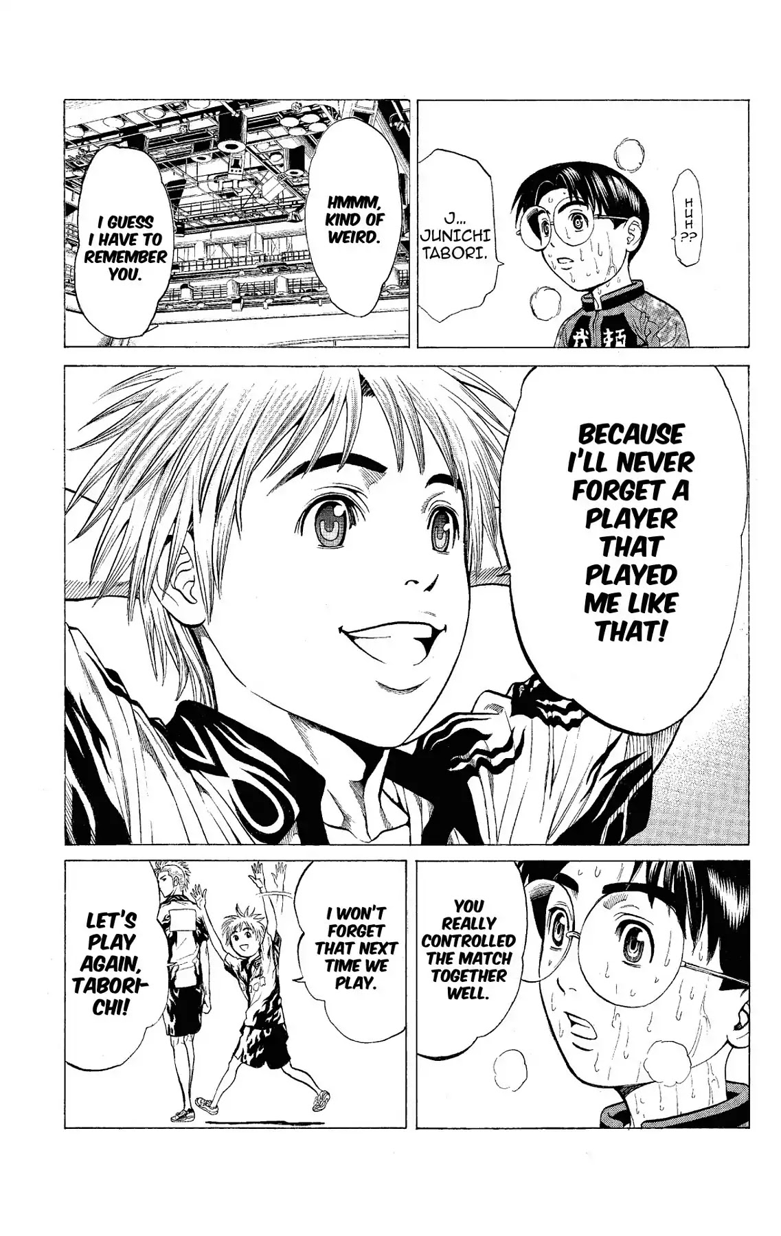 Takkyuu Dash!! Chapter 52 page 46 - Chapter 52: VOL.14 DASH #52: TABORI'S FIGHT