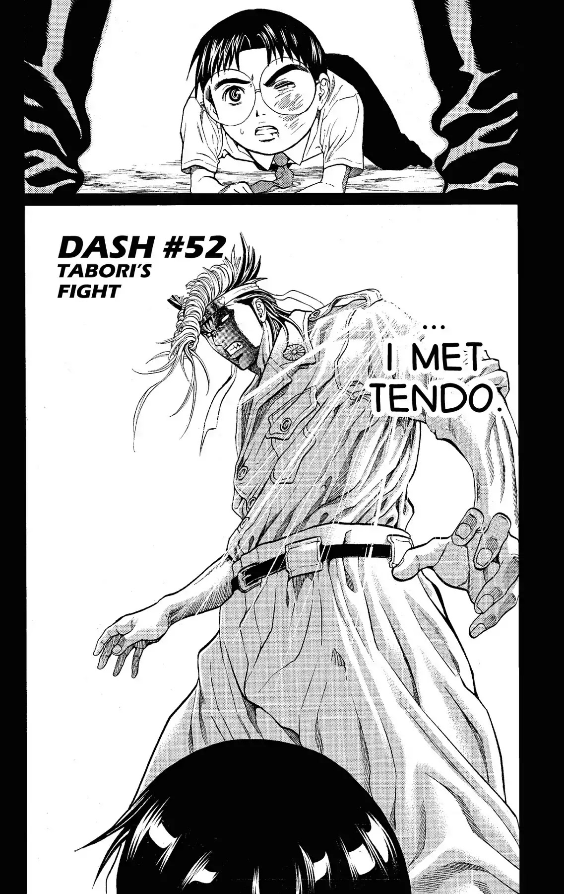 Takkyuu Dash!! Chapter 52 page 8 - Chapter 52: VOL.14 DASH #52: TABORI'S FIGHT