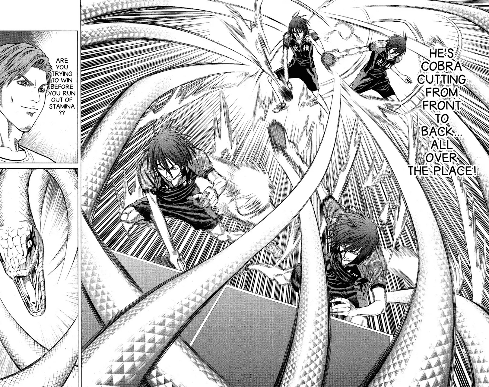 Takkyuu Dash!! Chapter 53 page 12 - Chapter 53: VOL.14 DASH #53: NINE STYLES