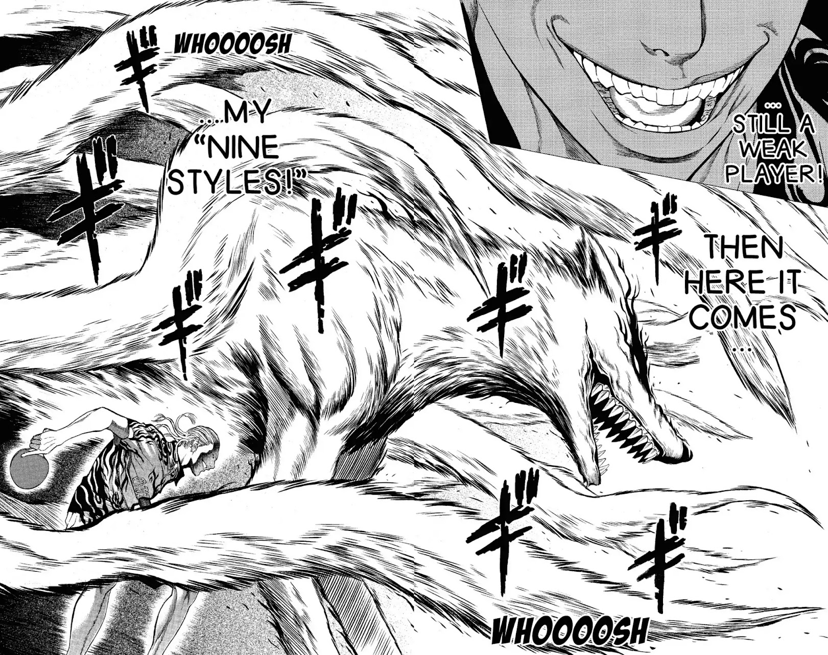Takkyuu Dash!! Chapter 53 page 15 - Chapter 53: VOL.14 DASH #53: NINE STYLES
