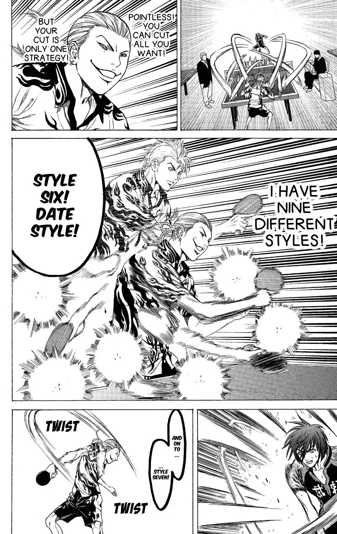 Takkyuu Dash!! Chapter 53 page 37 - Chapter 53: VOL.14 DASH #53: NINE STYLES