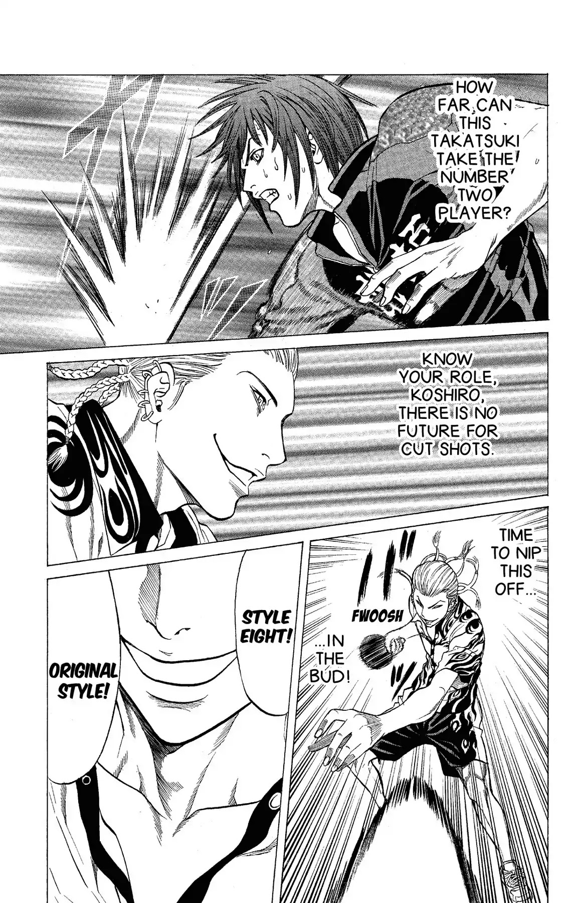 Takkyuu Dash!! Chapter 53 page 40 - Chapter 53: VOL.14 DASH #53: NINE STYLES