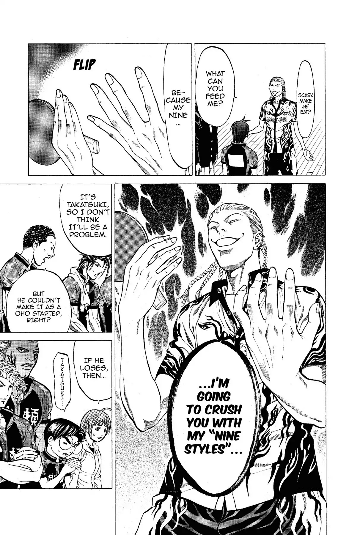 Takkyuu Dash!! Chapter 53 page 5 - Chapter 53: VOL.14 DASH #53: NINE STYLES