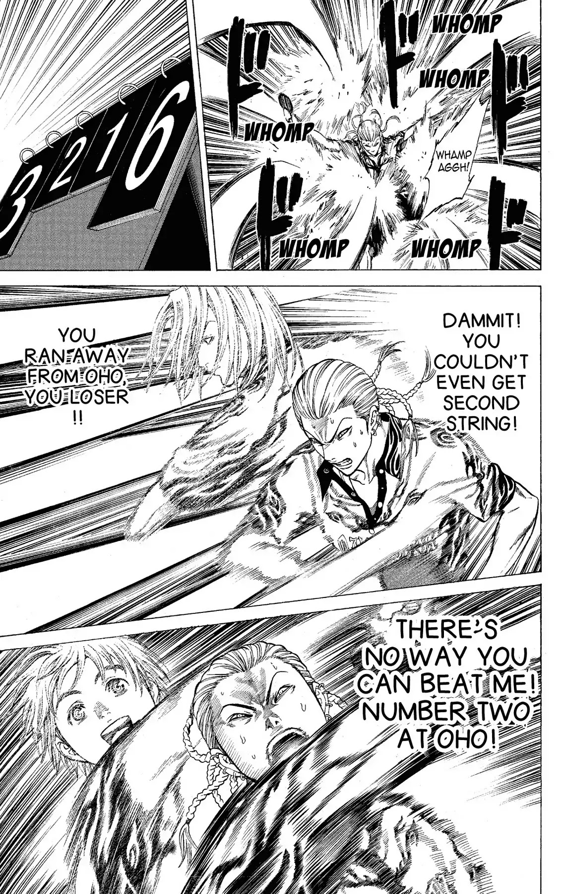 Takkyuu Dash!! Chapter 54 page 28 - Chapter 54: VOL.14 DASH #54: THE ABANDONED AND THE UNABANDONED