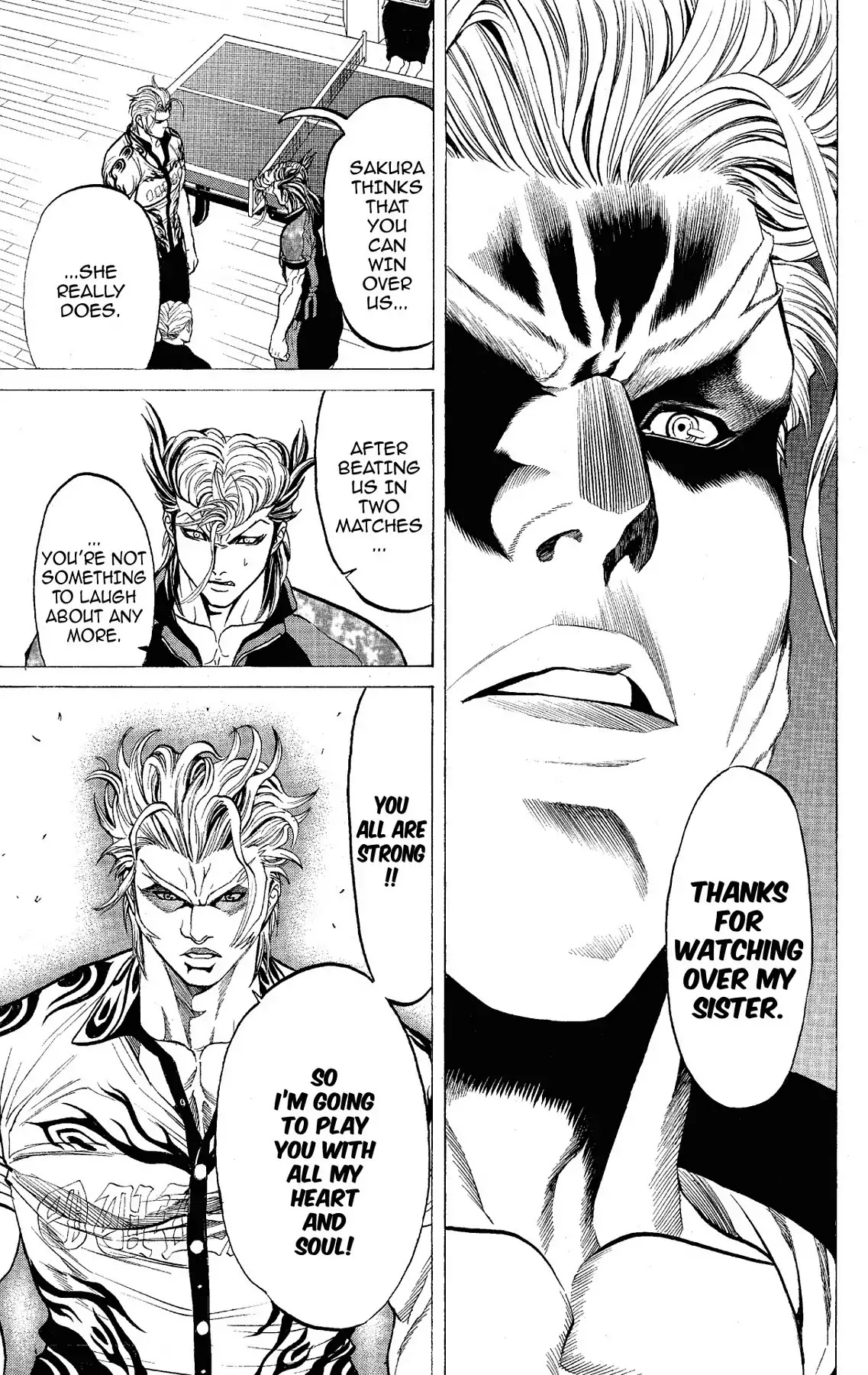 Takkyuu Dash!! Chapter 55 page 21 - Chapter 55: VOL.14 DASH #55: RYU'S CONQUEST