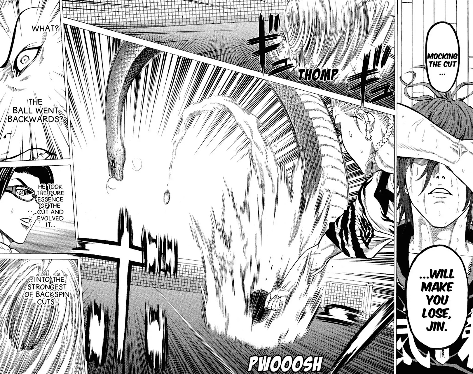Takkyuu Dash!! Chapter 55 page 4 - Chapter 55: VOL.14 DASH #55: RYU'S CONQUEST