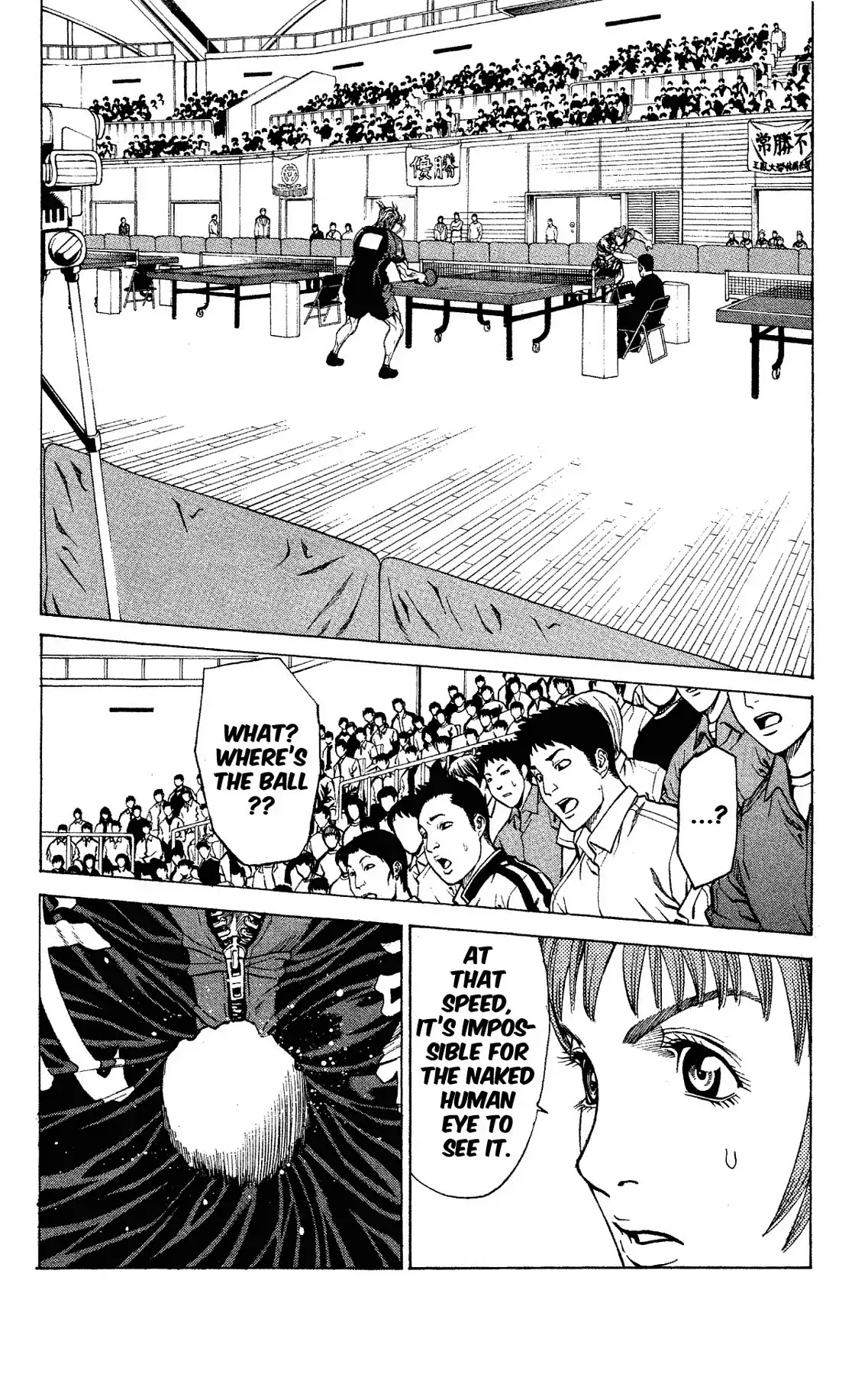 Takkyuu Dash!! Chapter 56 page 15 - Chapter 56: VOL.15 DASH #56: PASSING A WIN
