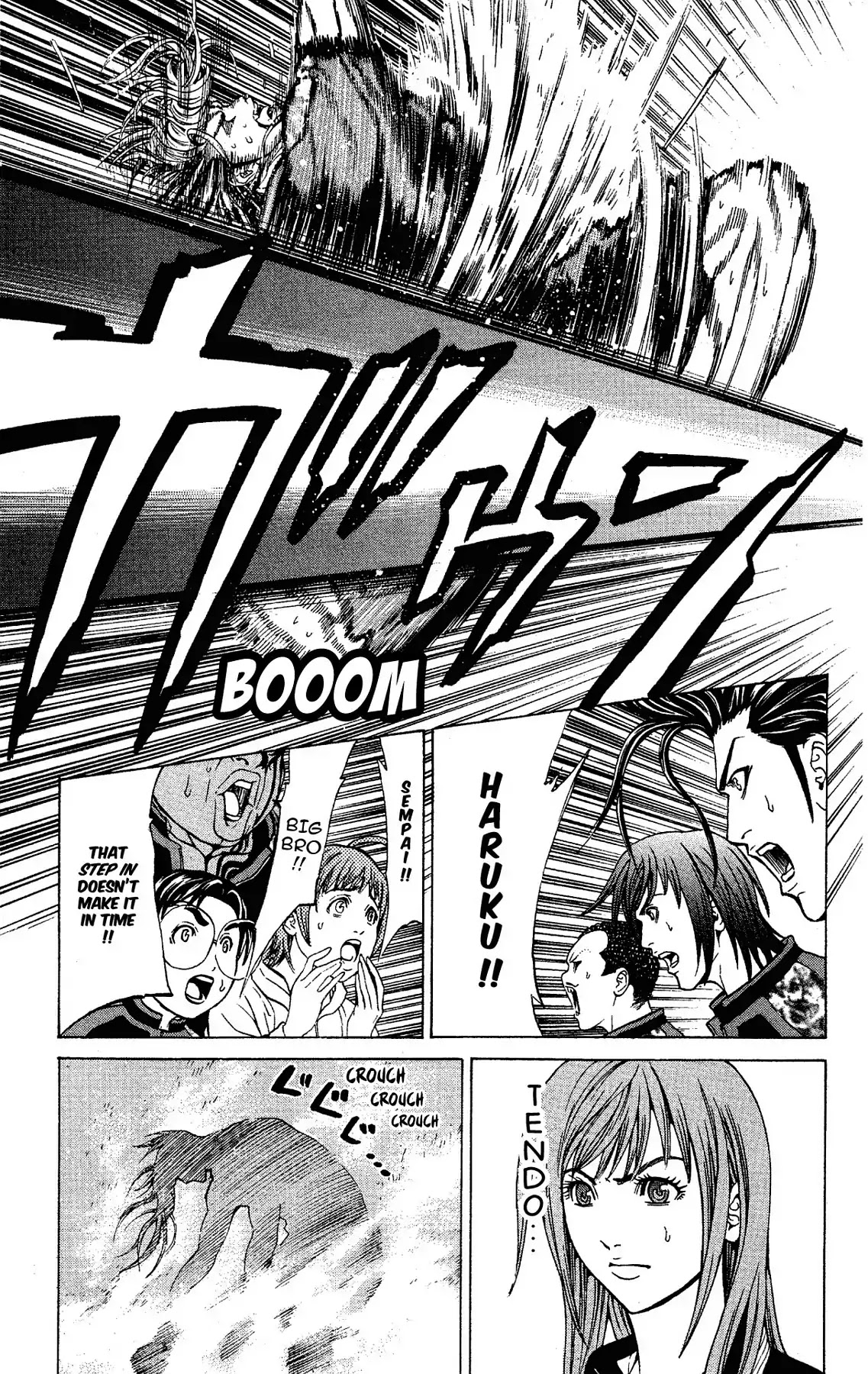 Takkyuu Dash!! Chapter 57 page 15 - Chapter 57: VOL.15 DASH #57: THE SHADOW ATTACK