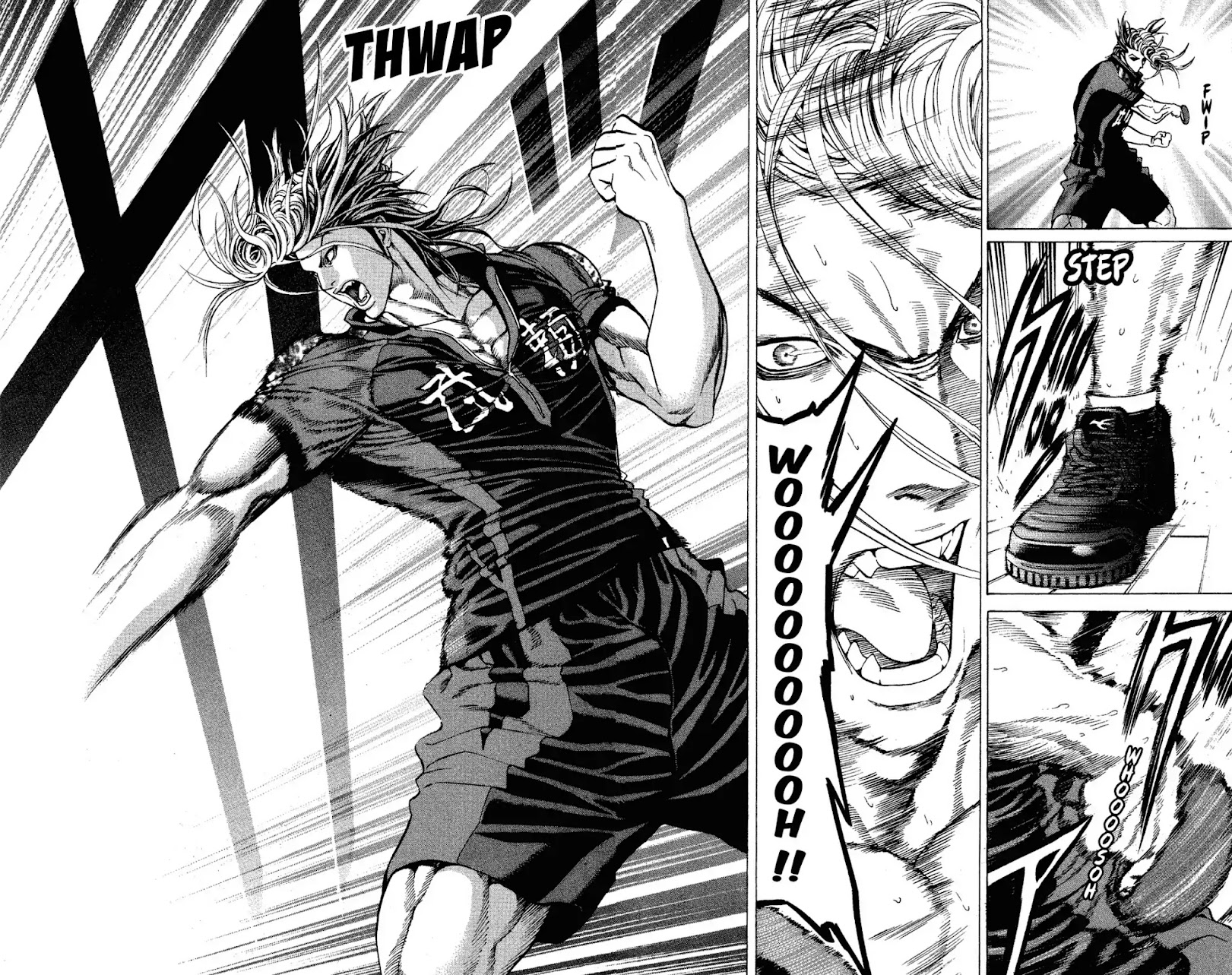 Takkyuu Dash!! Chapter 57 page 22 - Chapter 57: VOL.15 DASH #57: THE SHADOW ATTACK