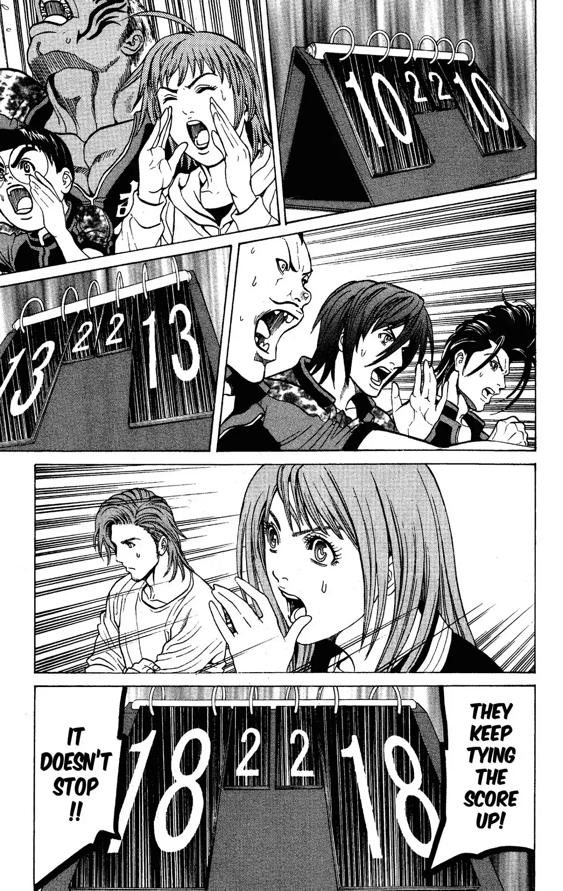 Takkyuu Dash!! Chapter 57 page 34 - Chapter 57: VOL.15 DASH #57: THE SHADOW ATTACK