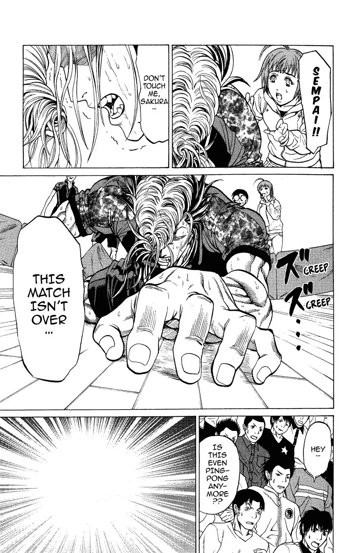 Takkyuu Dash!! Chapter 57 page 5 - Chapter 57: VOL.15 DASH #57: THE SHADOW ATTACK