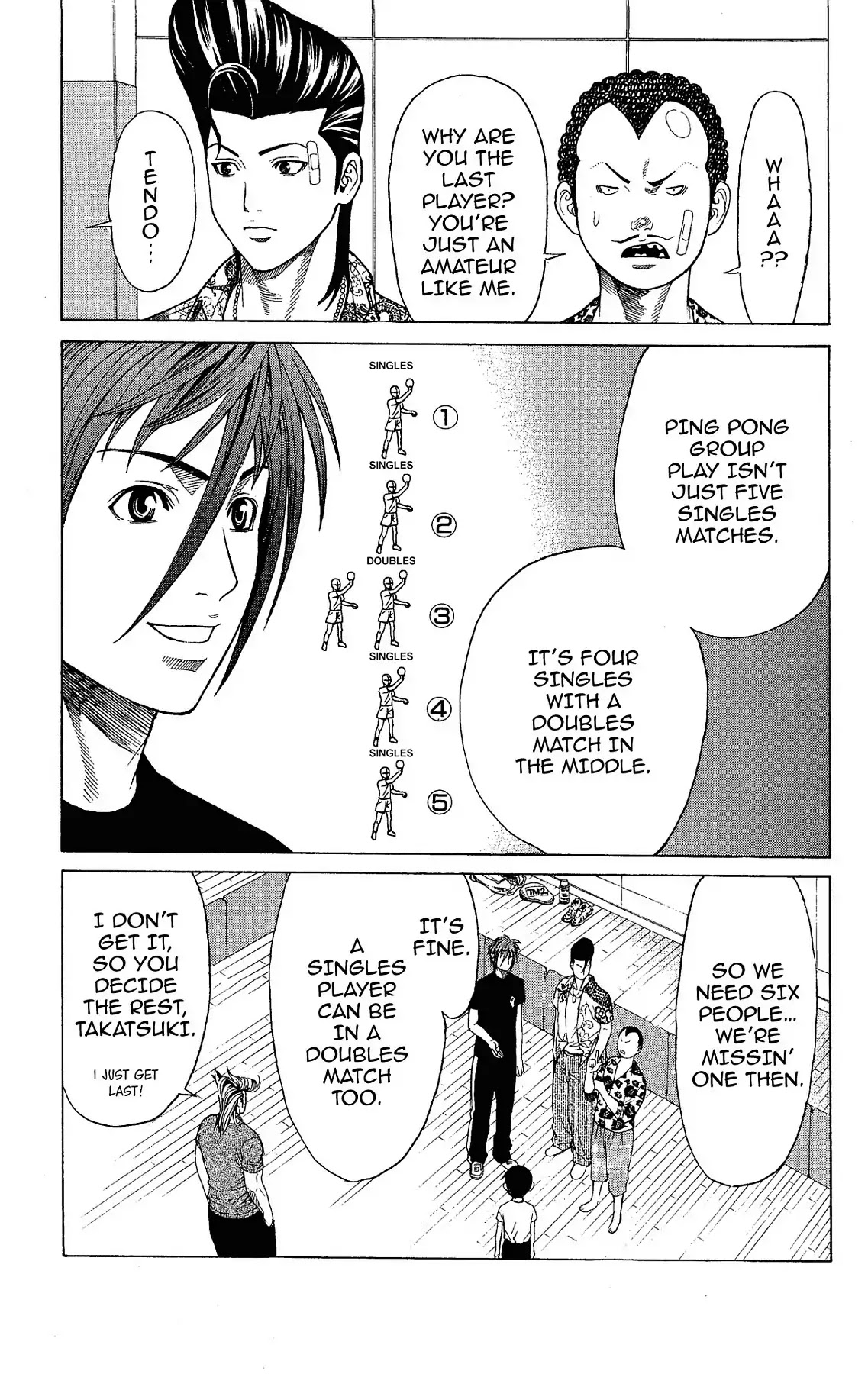 Takkyuu Dash!! Chapter 9 page 10 - Chapter 9: VOL.3 DASH #9: IBARAKI VS CHIBA 2 - GROUP BATTLE BEGINS