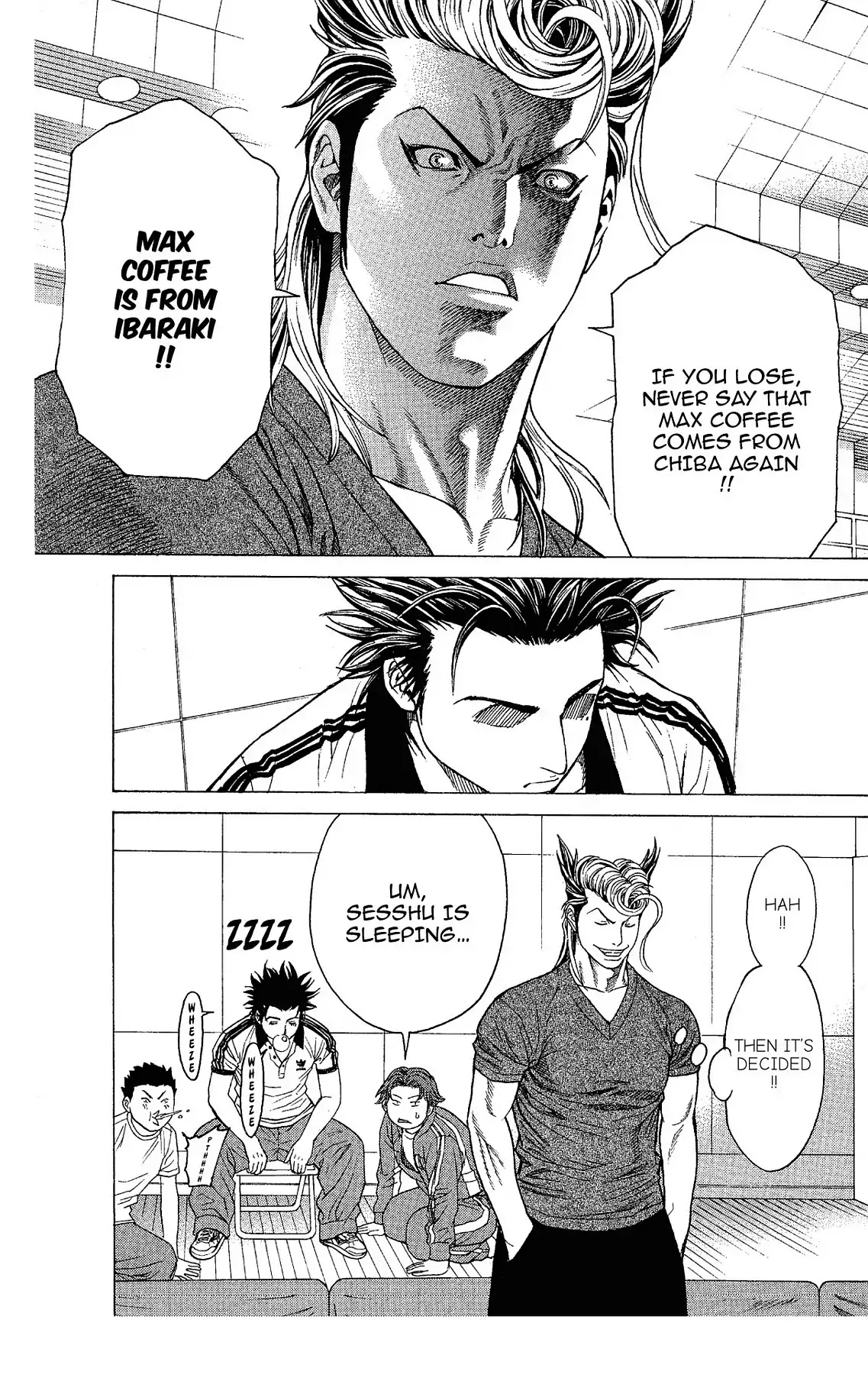 Takkyuu Dash!! Chapter 9 page 14 - Chapter 9: VOL.3 DASH #9: IBARAKI VS CHIBA 2 - GROUP BATTLE BEGINS