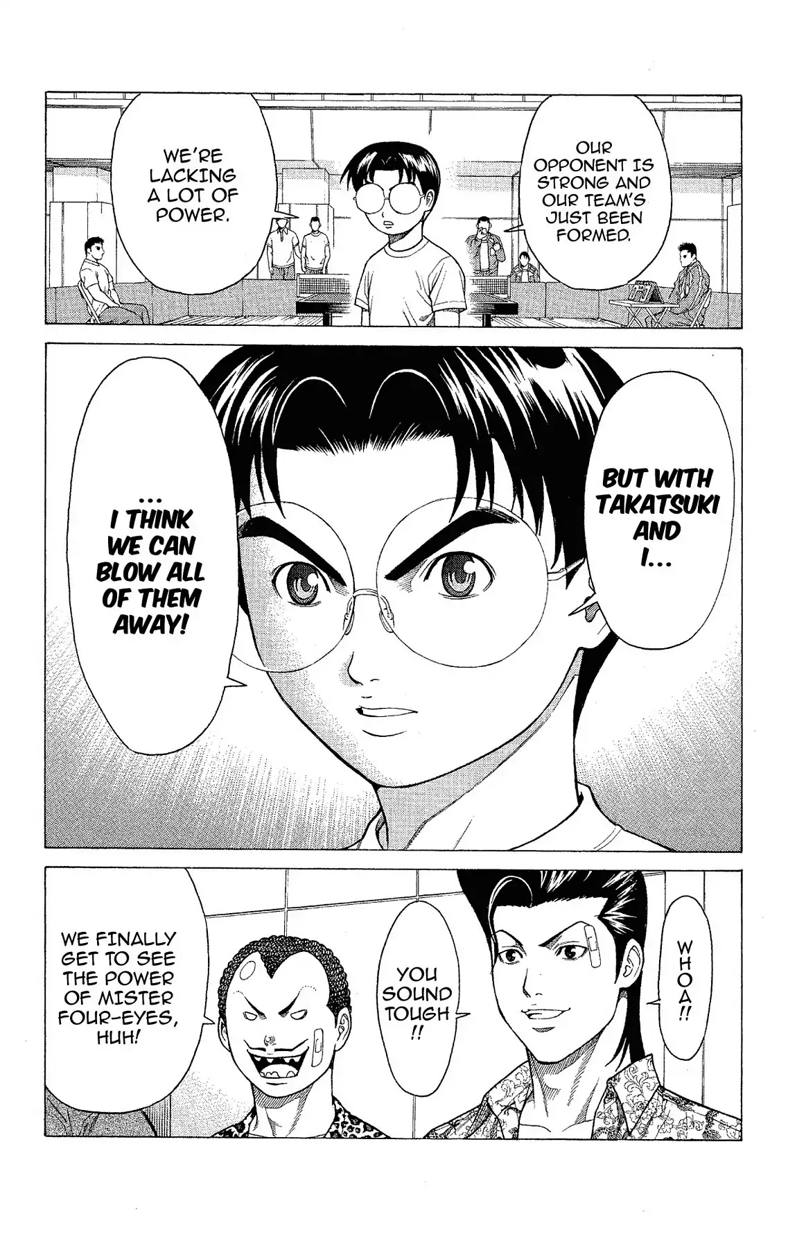 Takkyuu Dash!! Chapter 9 page 19 - Chapter 9: VOL.3 DASH #9: IBARAKI VS CHIBA 2 - GROUP BATTLE BEGINS