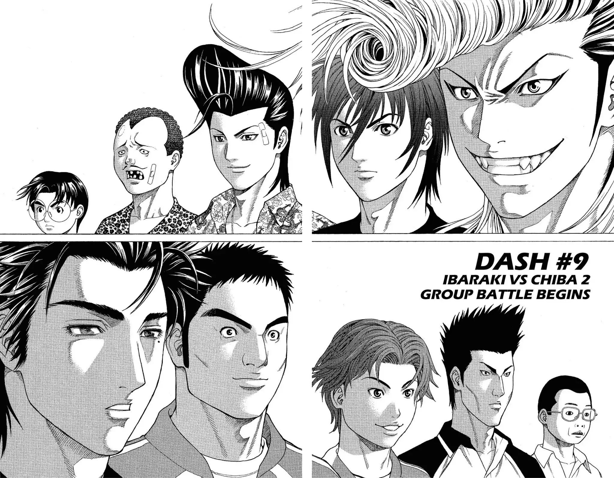 Takkyuu Dash!! Chapter 9 page 8 - Chapter 9: VOL.3 DASH #9: IBARAKI VS CHIBA 2 - GROUP BATTLE BEGINS