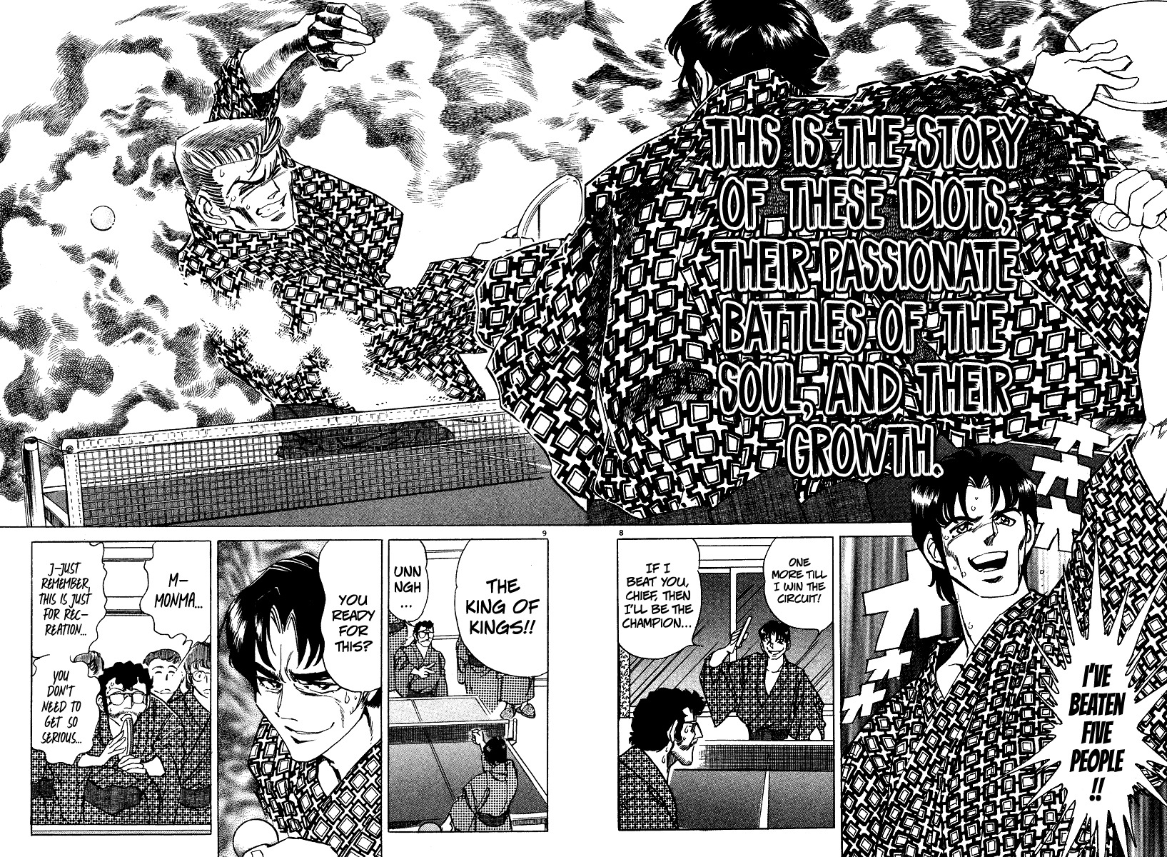 Takkyuu Shachou Chapter 1 page 12 - Chapter 1: Enter the Ping-Pong Boss
