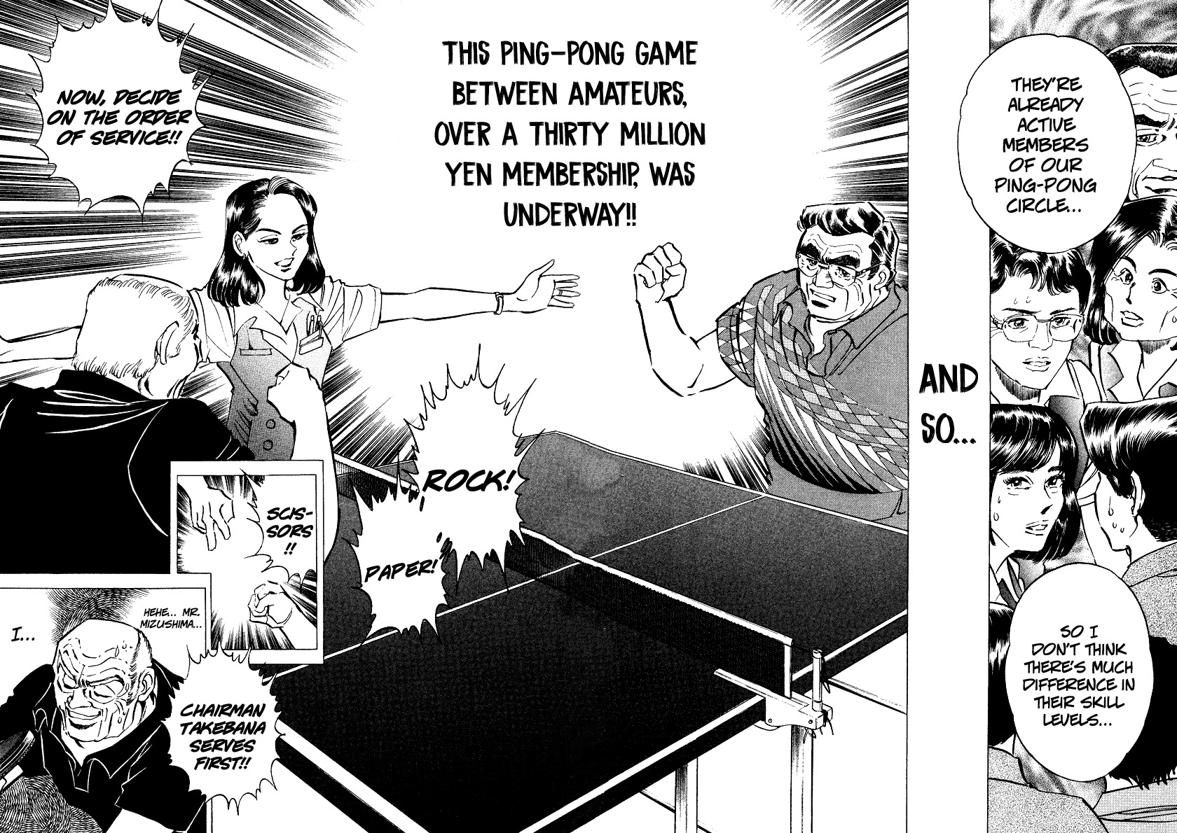 Takkyuu Shachou Chapter 2 page 10 - Chapter 2: The Fatal Foe: Ping-Pong Chairman