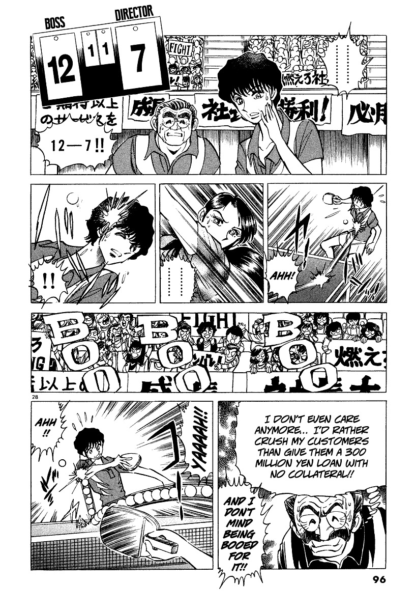 Takkyuu Shachou Chapter 3 page 28 - Chapter 3: Doubles Duel of Trust