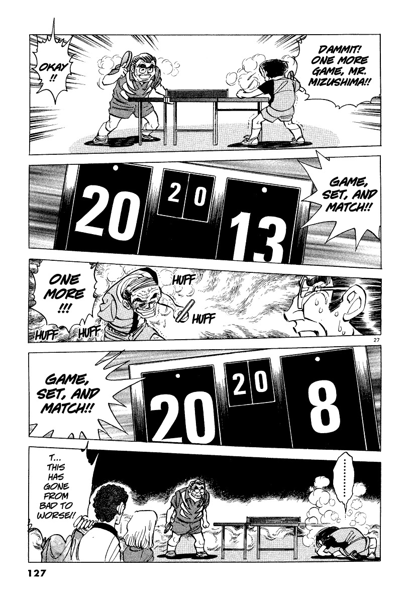 Takkyuu Shachou Chapter 4 page 23 - Chapter 4: The Men Who Risk Their Lives on Ping-Pong