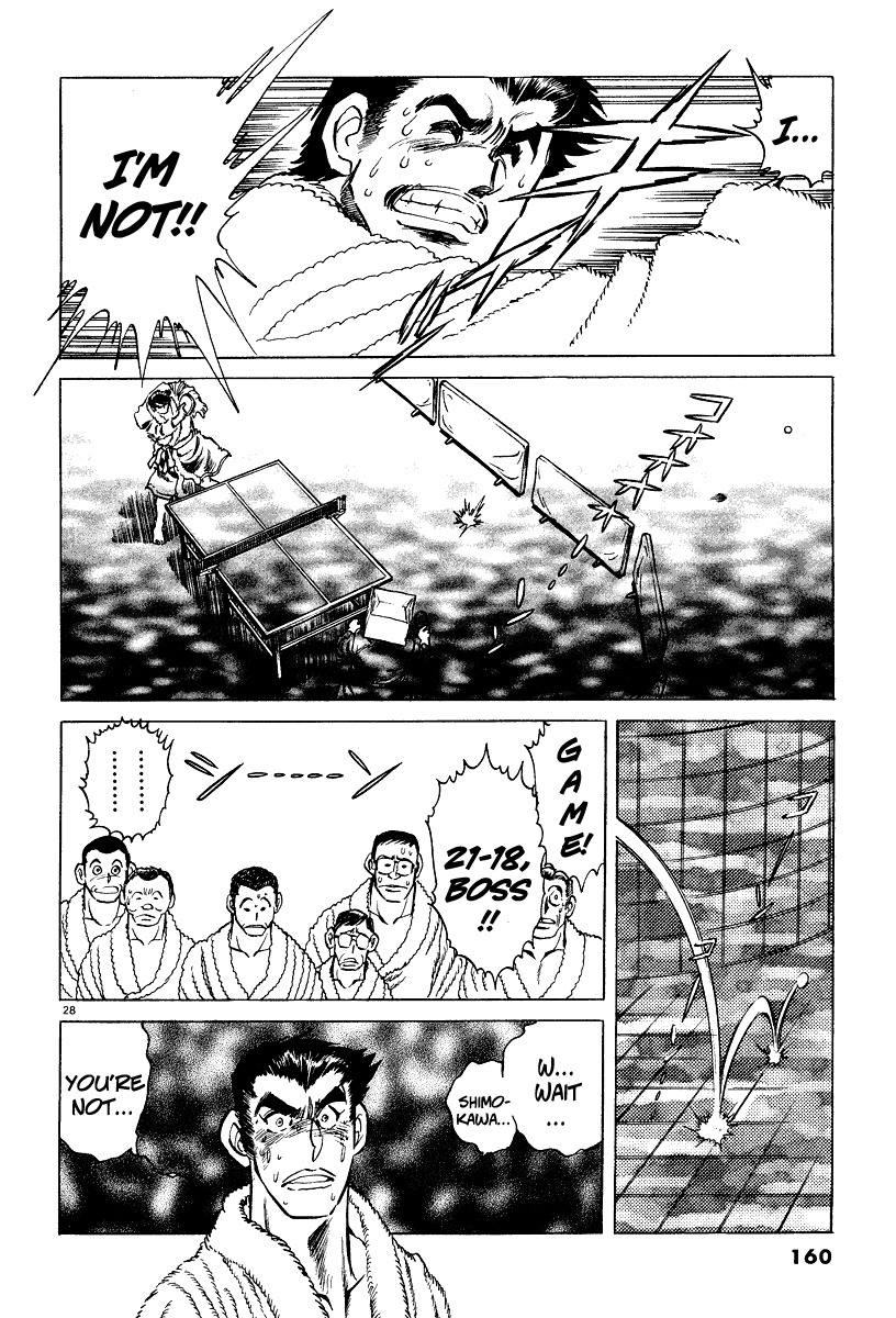 Takkyuu Shachou Chapter 5 page 27 - Chapter 5: Downsizing Ping-Pong of Tears