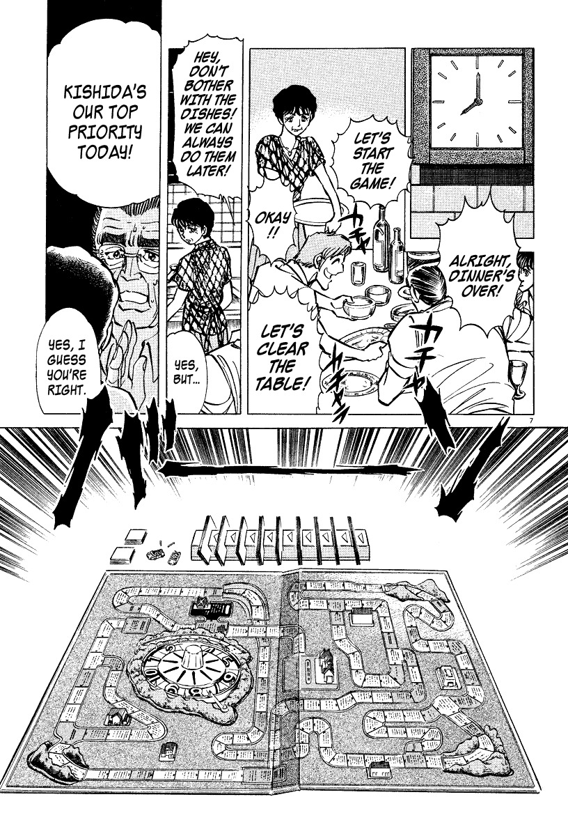 Takkyuu Shachou Chapter 6.5 page 7 - Chapter 6.5: Board Game Night