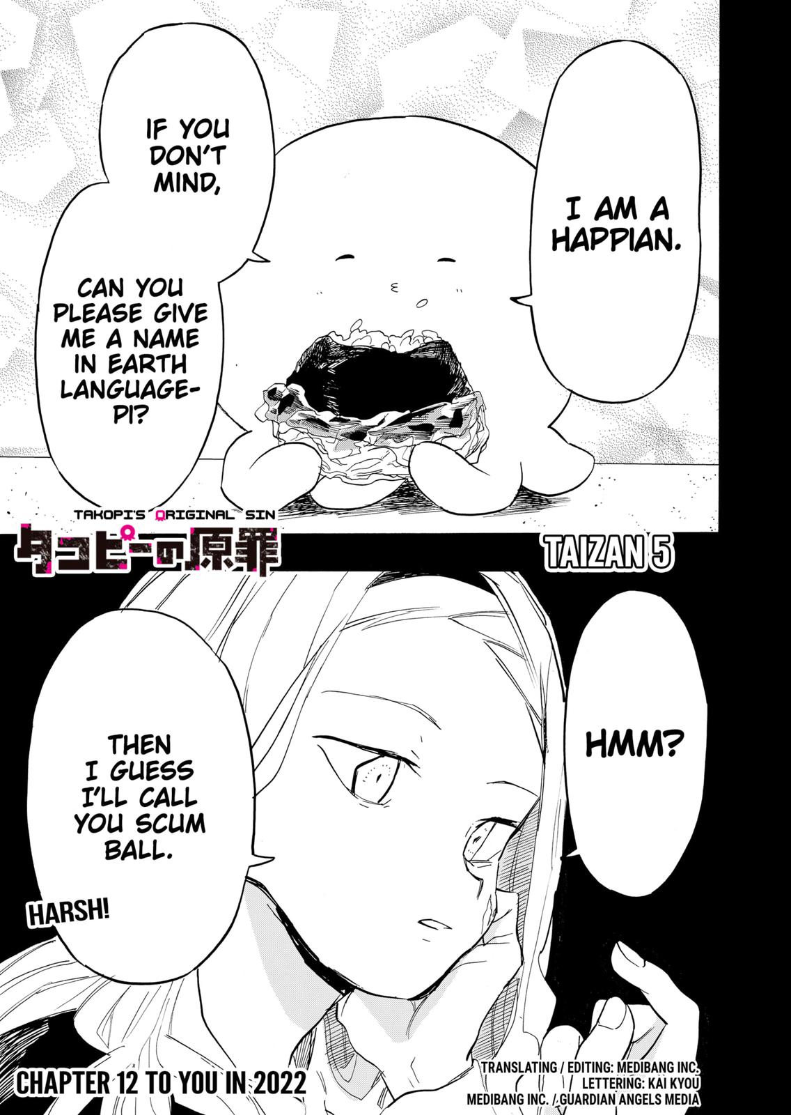 Takopi’s Original Sin Chapter 12 page 1 - Chapter 12
