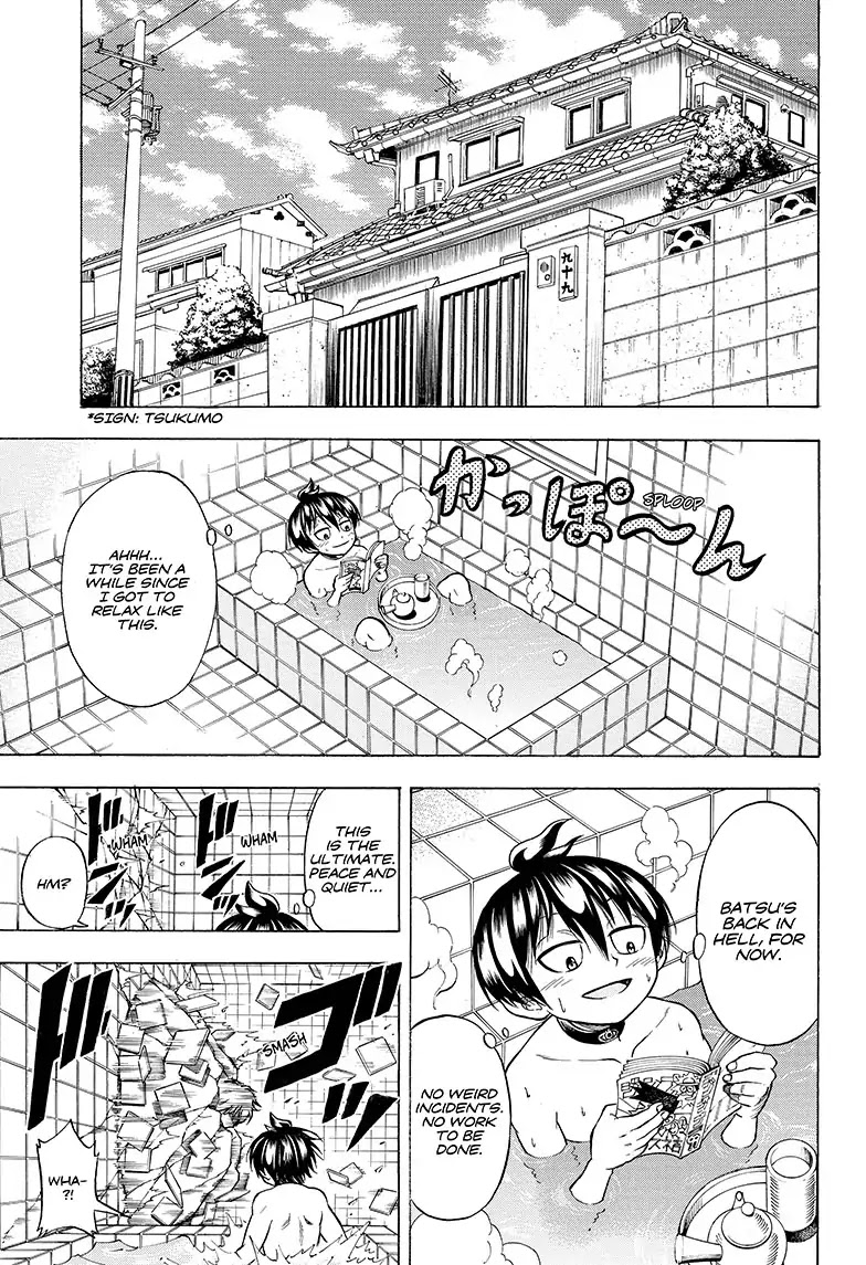 Takuan to Batsu no Nichijou Enmachou Chapter 3 page 3 - Chapter 3: Takuan and Batsu and Mako