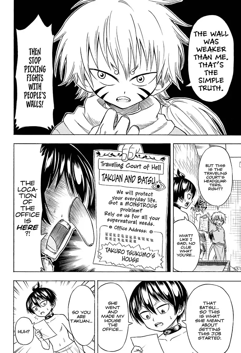 Takuan to Batsu no Nichijou Enmachou Chapter 3 page 6 - Chapter 3: Takuan and Batsu and Mako