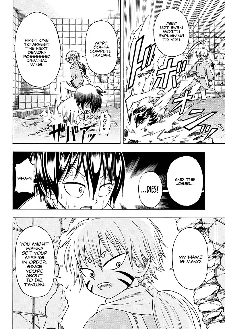 Takuan to Batsu no Nichijou Enmachou Chapter 3 page 8 - Chapter 3: Takuan and Batsu and Mako
