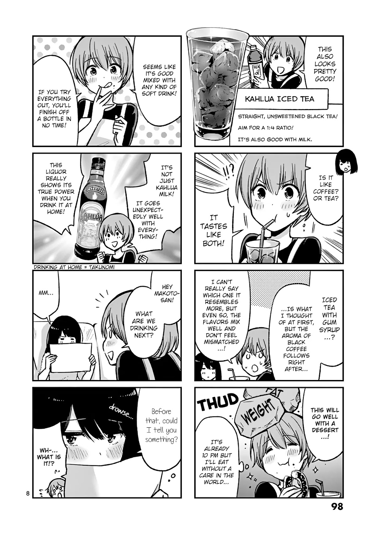 Takunomi. Chapter 7 page 8 - Chapter 7: Kahlua