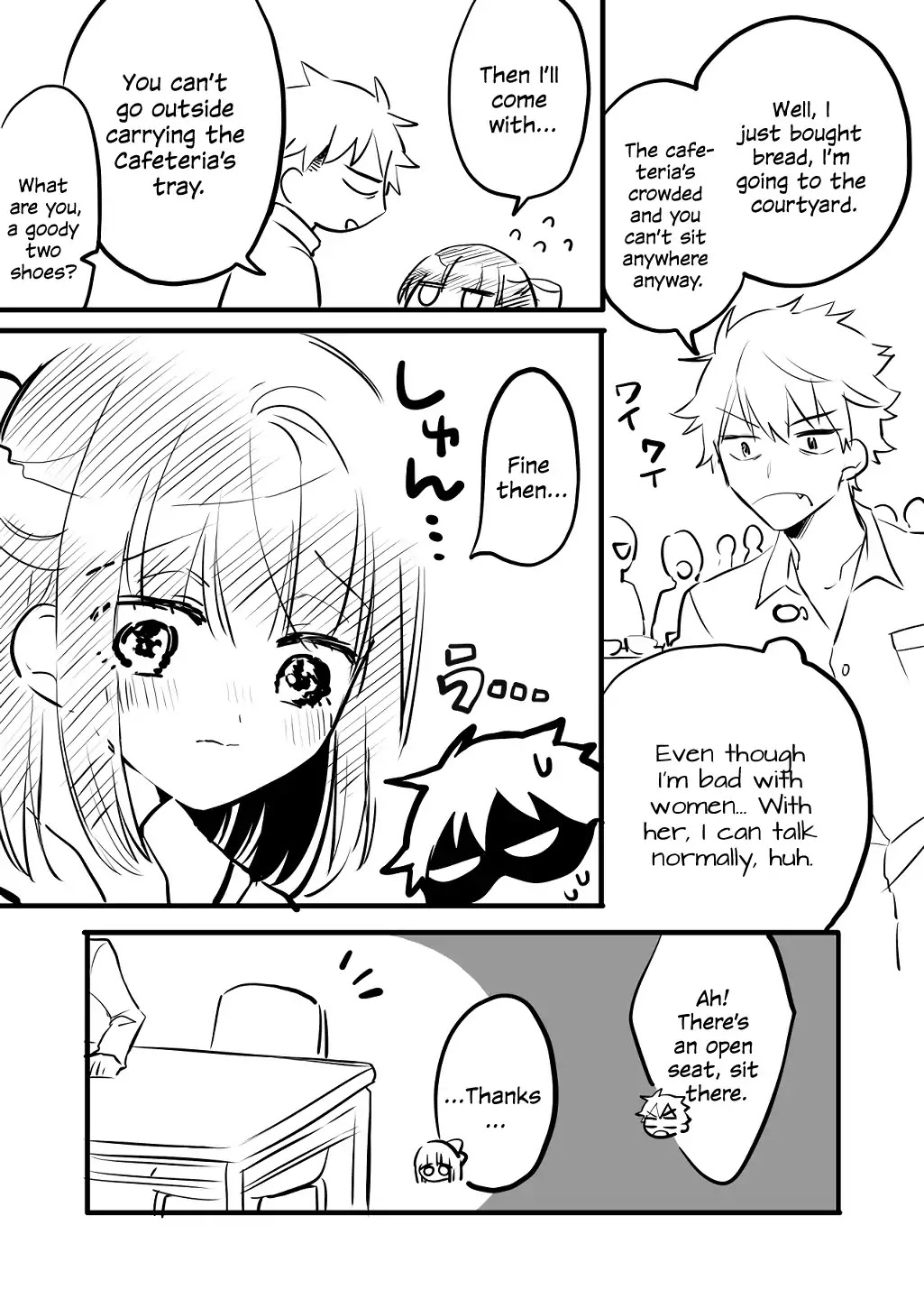 Tale of a Girl and a Delinquent Who's Bad with Women Chapter 1 page 6 - Chapter 1