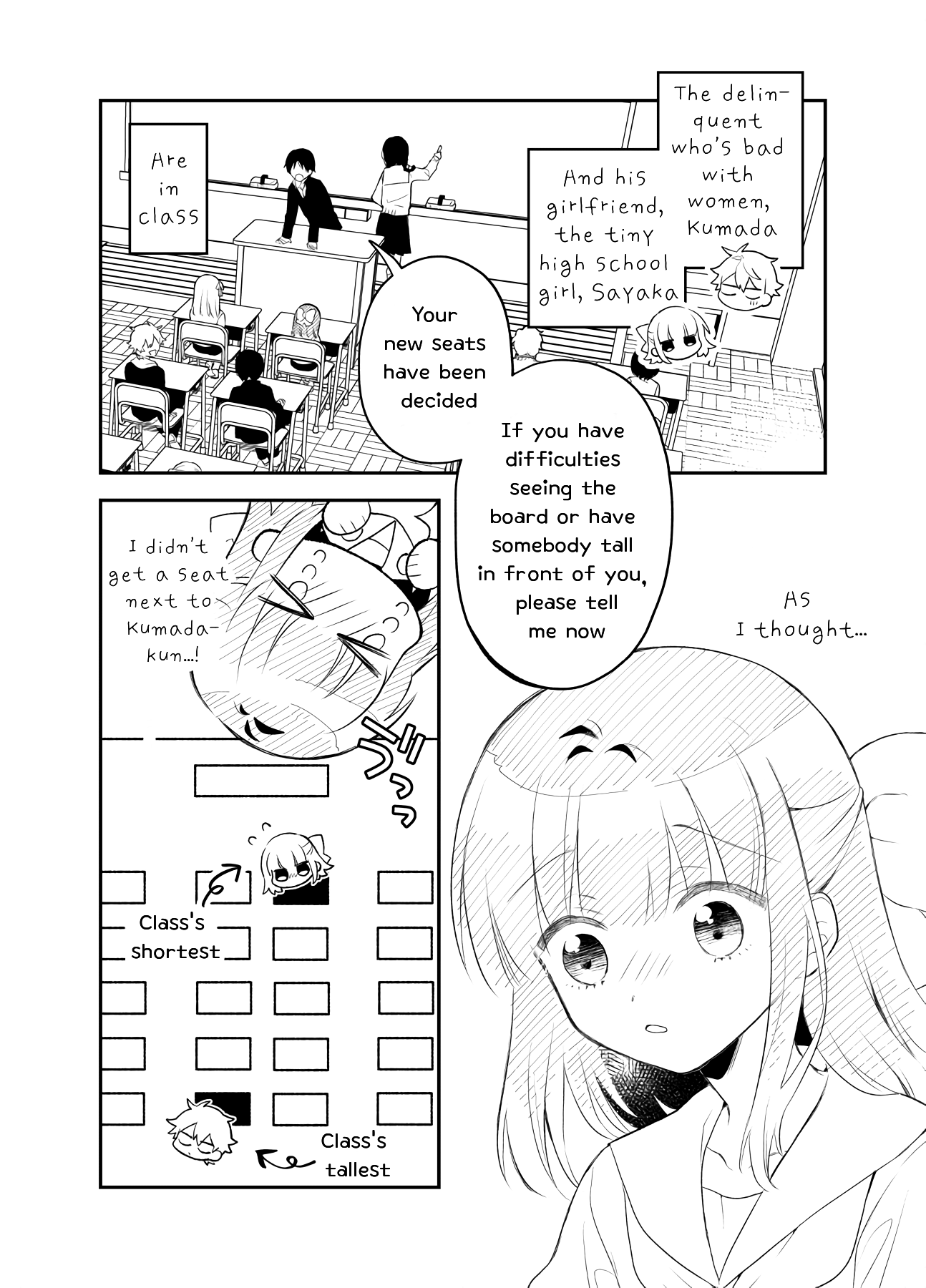 Tale of a Girl and a Delinquent Who's Bad with Women Chapter 22 page 1 - Chapter 22