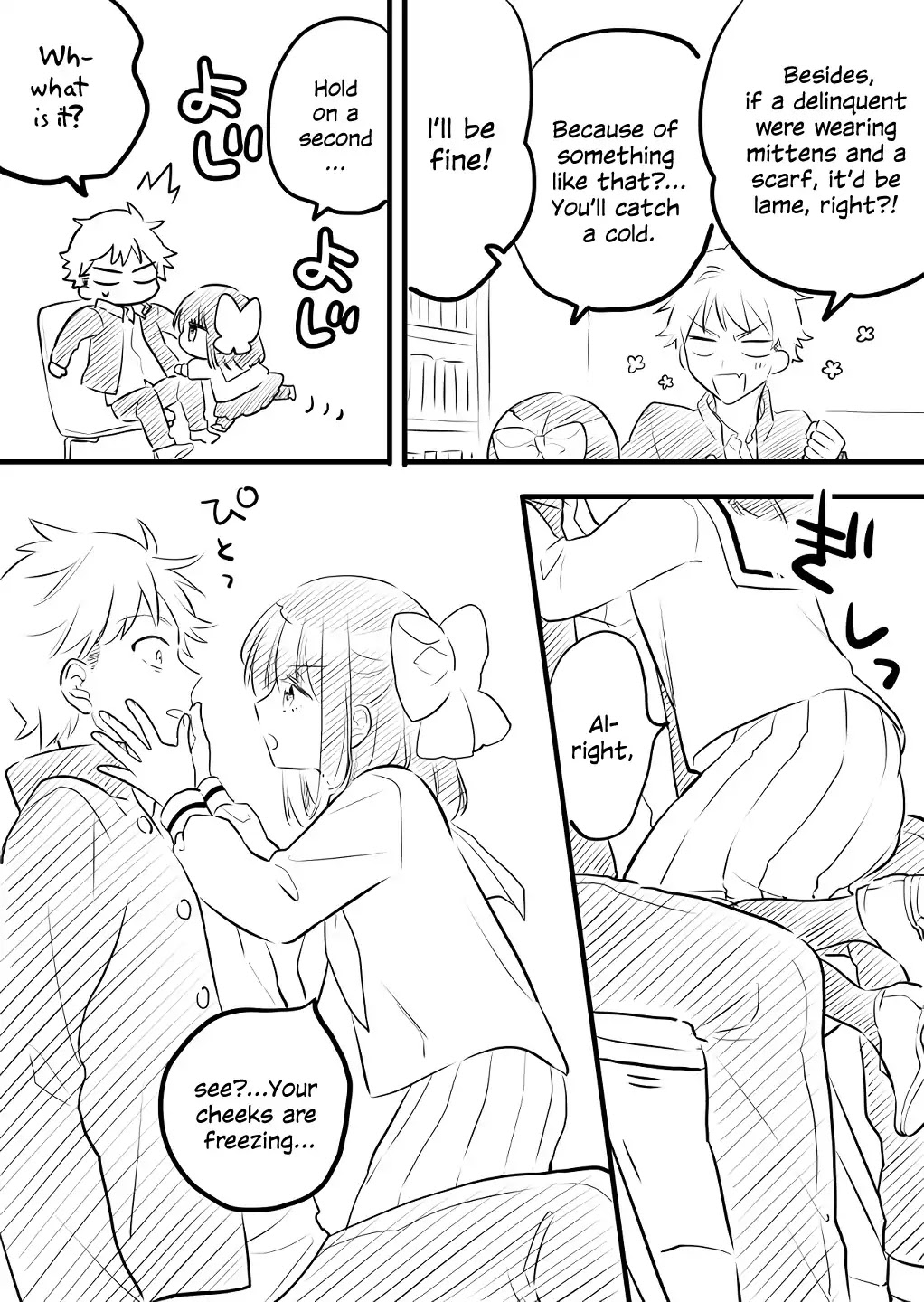 Tale of a Girl and a Delinquent Who's Bad with Women Chapter 3 page 11 - Chapter 3