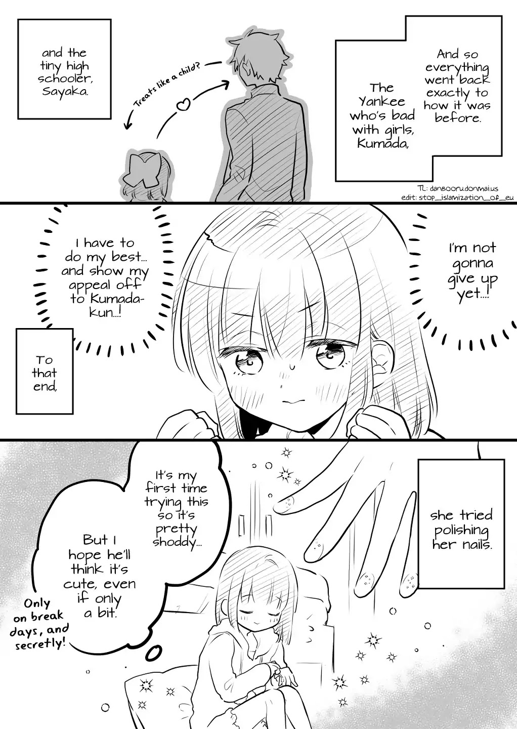 Tale of a Girl and a Delinquent Who's Bad with Women Chapter 5 page 1 - Chapter 5