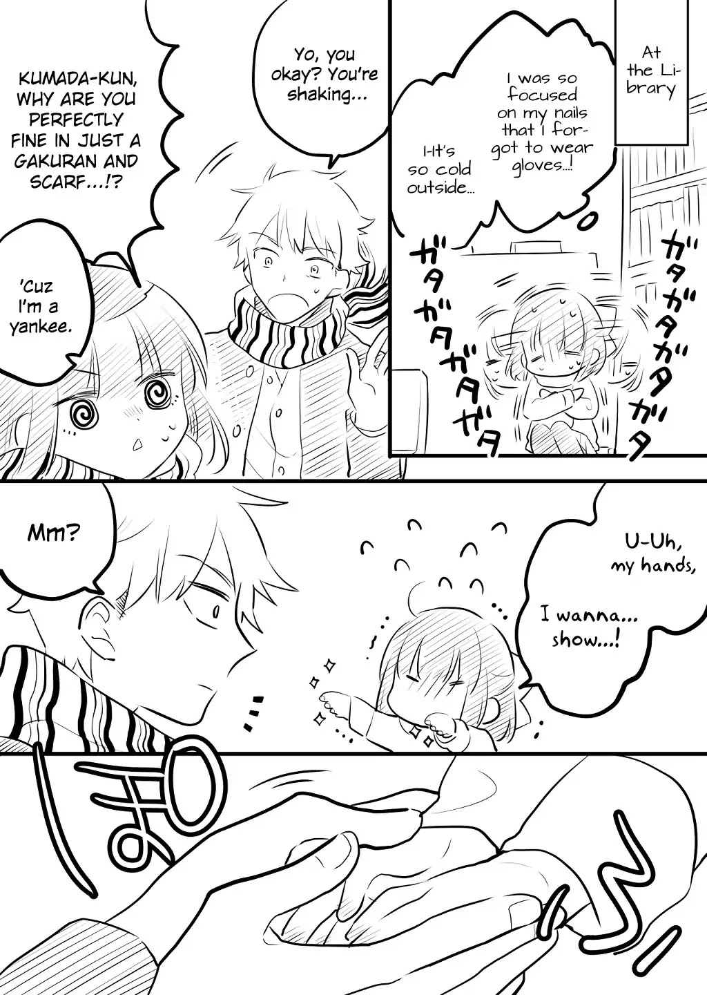 Tale of a Girl and a Delinquent Who's Bad with Women Chapter 5 page 2 - Chapter 5