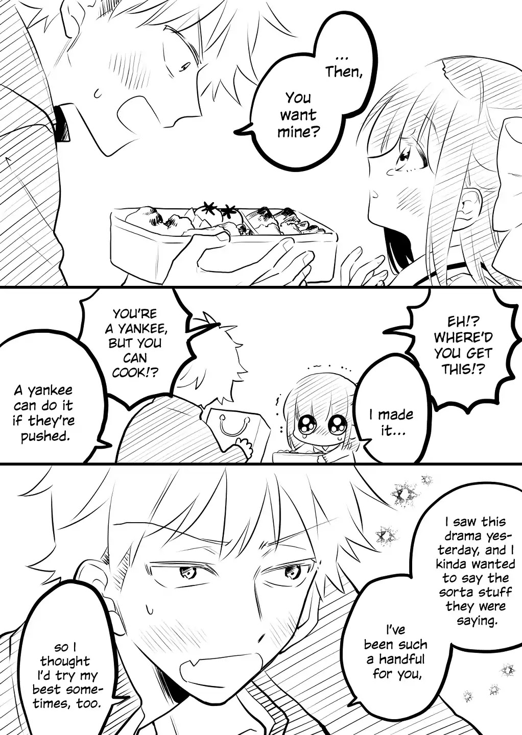 Tale of a Girl and a Delinquent Who's Bad with Women Chapter 5 page 7 - Chapter 5