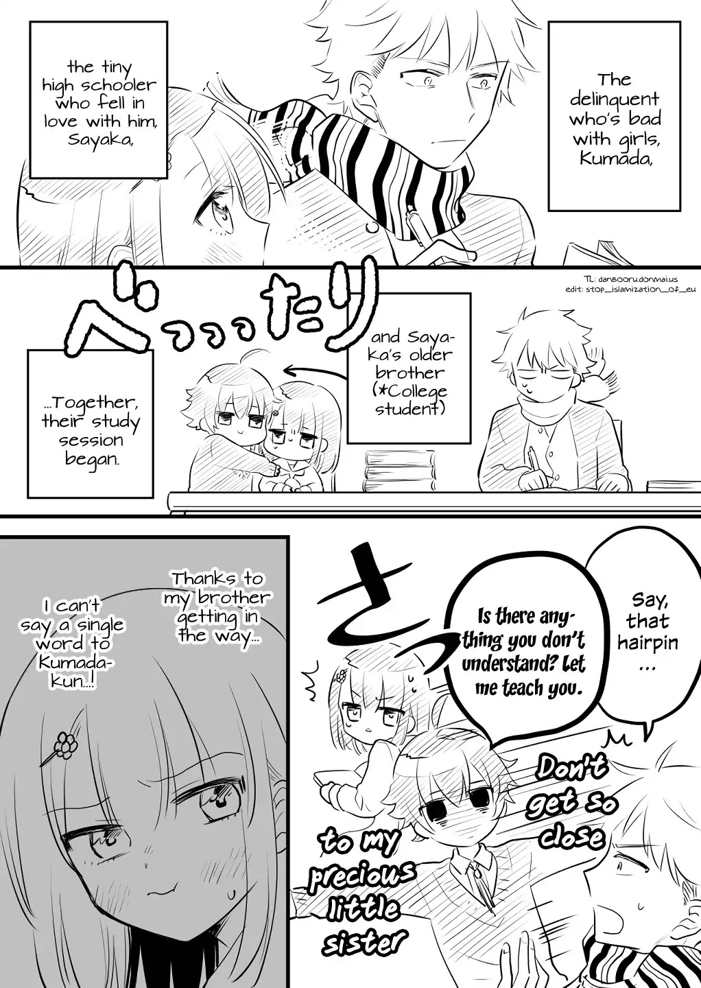 Tale of a Girl and a Delinquent Who's Bad with Women Chapter 6 page 1 - Chapter 6
