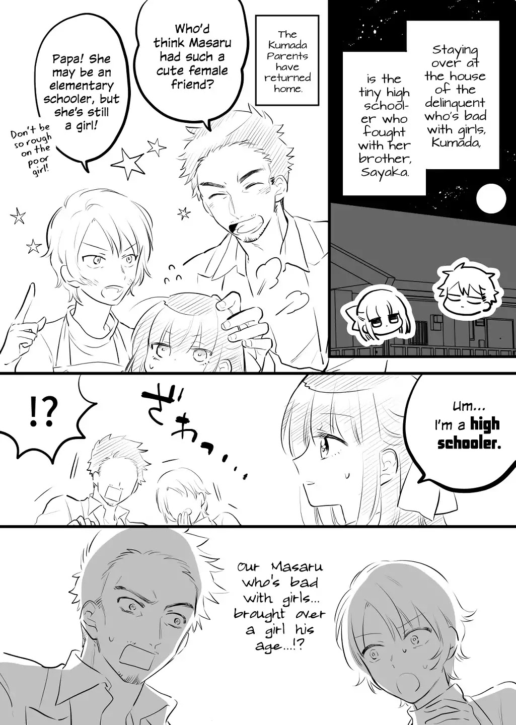 Tale of a Girl and a Delinquent Who's Bad with Women Chapter 7 page 9 - Chapter 7