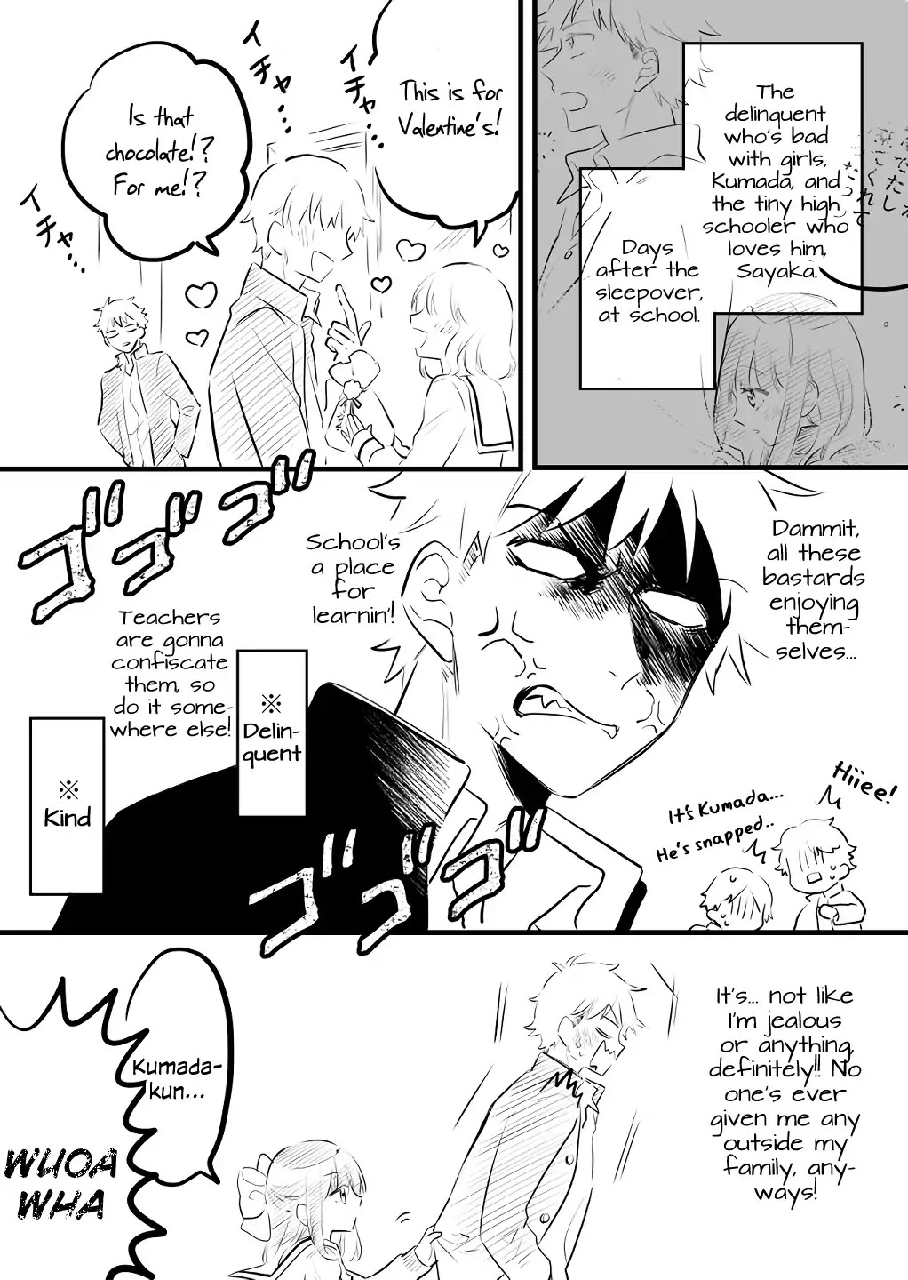 Tale of a Girl and a Delinquent Who's Bad with Women Chapter 8 page 5 - Chapter 8