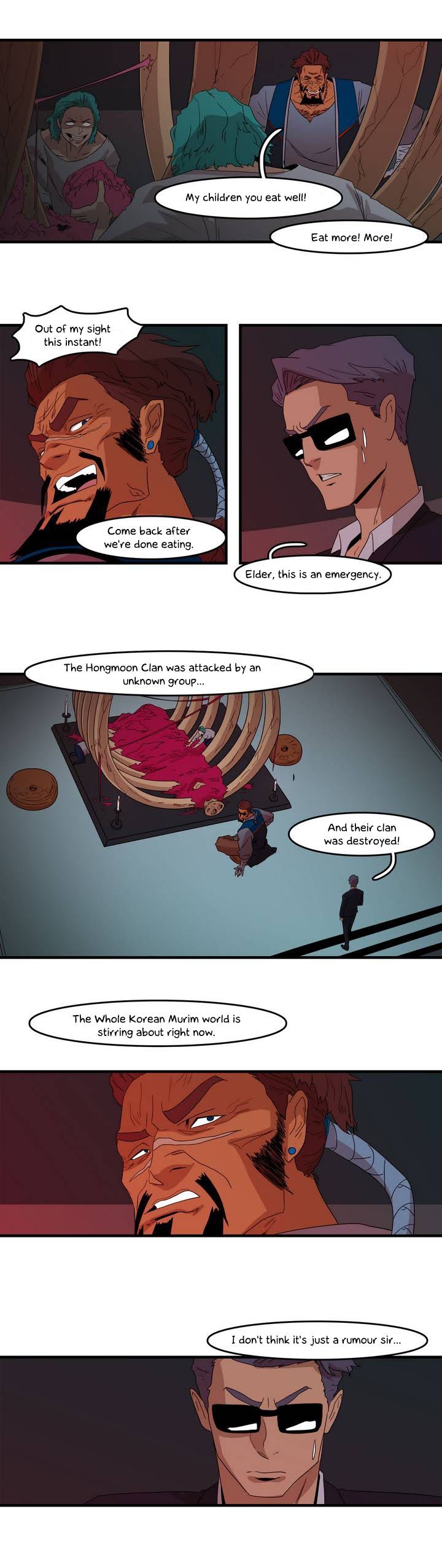 Tale of Eun Aran Chapter 10 page 13 - Chapter 10 : Worried highschoolers? Branch family appears!