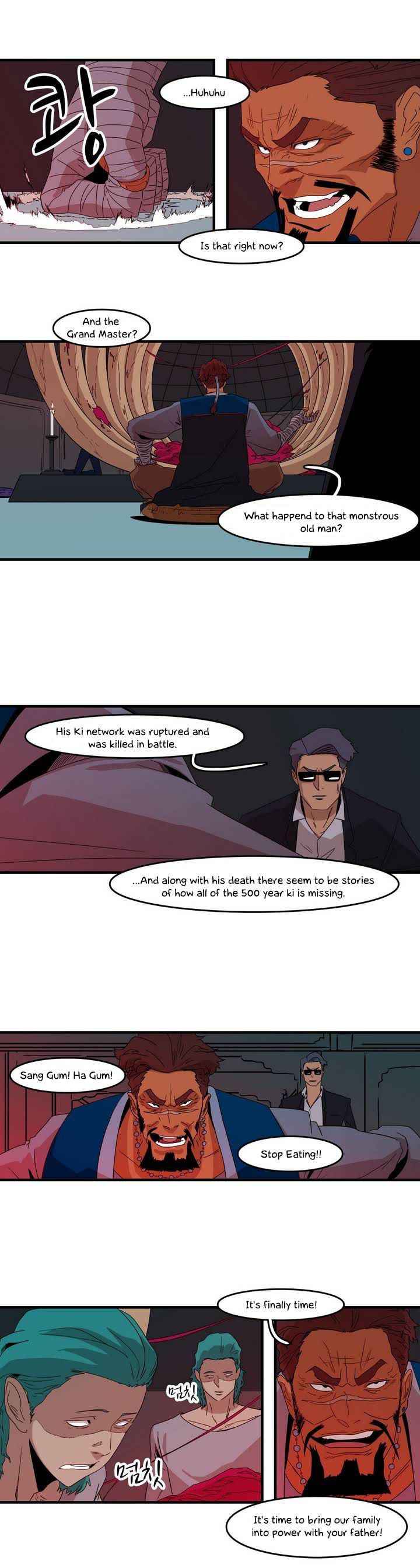 Tale of Eun Aran Chapter 10 page 14 - Chapter 10 : Worried highschoolers? Branch family appears!