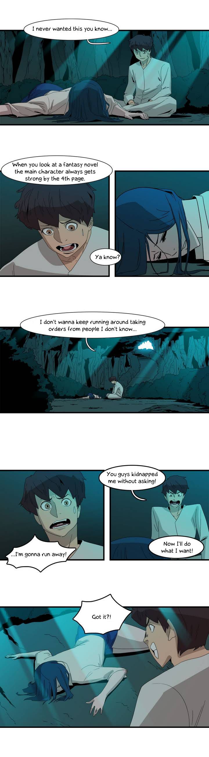 Tale of Eun Aran Chapter 10 page 9 - Chapter 10 : Worried highschoolers? Branch family appears!