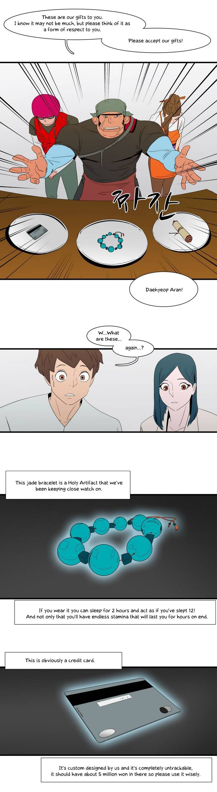 Tale of Eun Aran Chapter 12 page 8 - Chapter 12 : A weird man appears!